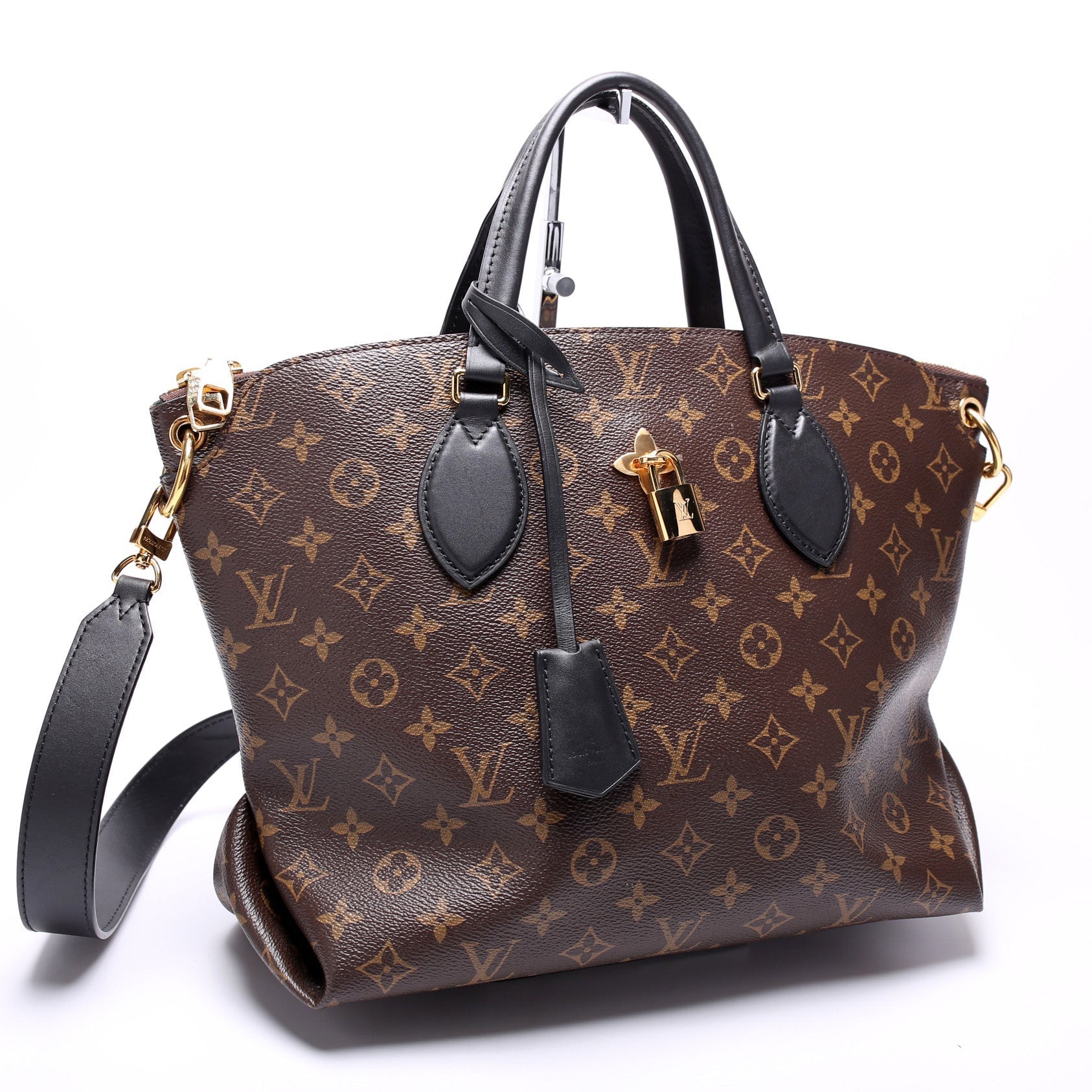 Louis Vuitton Flower Zipped MM Monogram Tote Bag