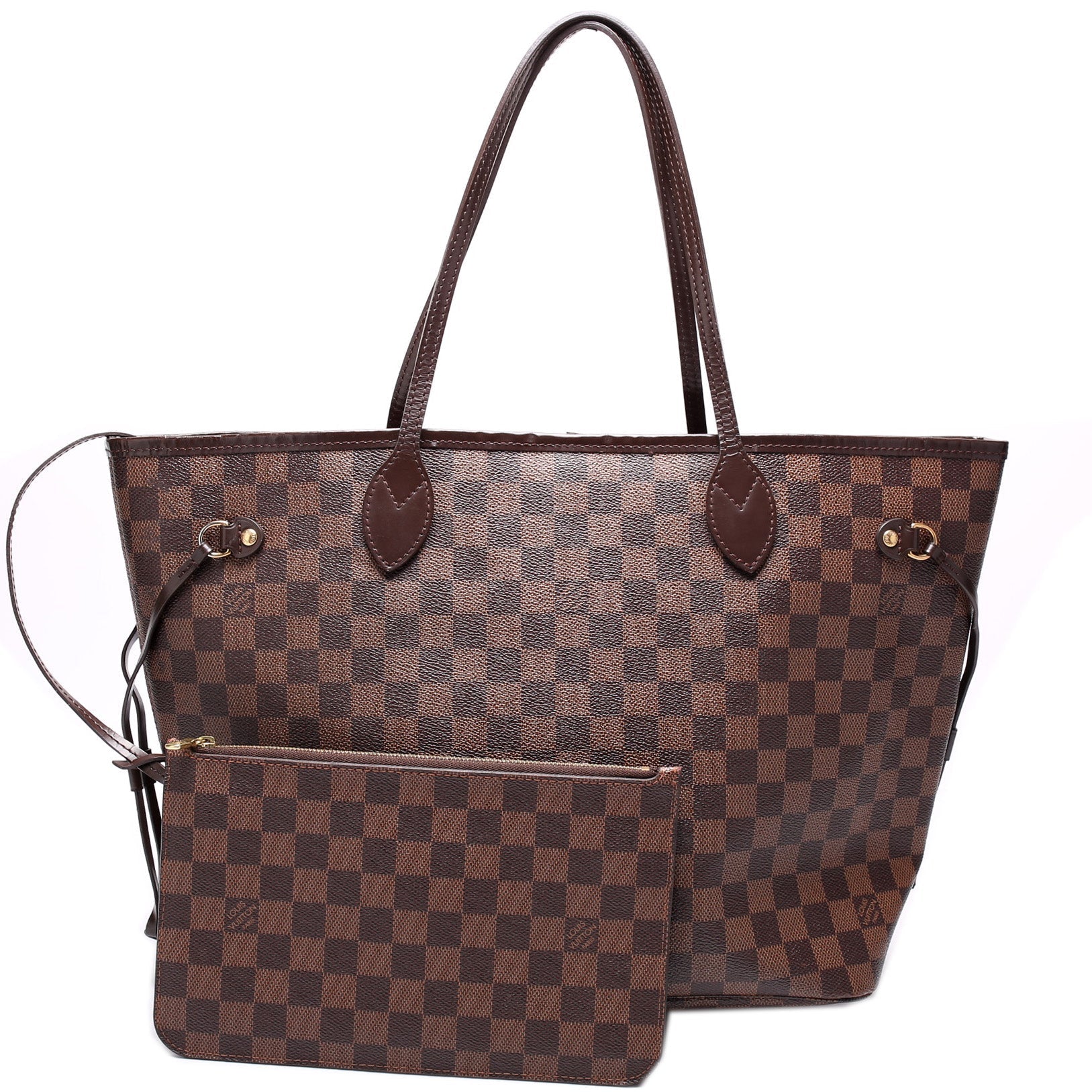 Louis Vuitton Neverfull MM w Ebene Damier Wallet Case Ebene 13
