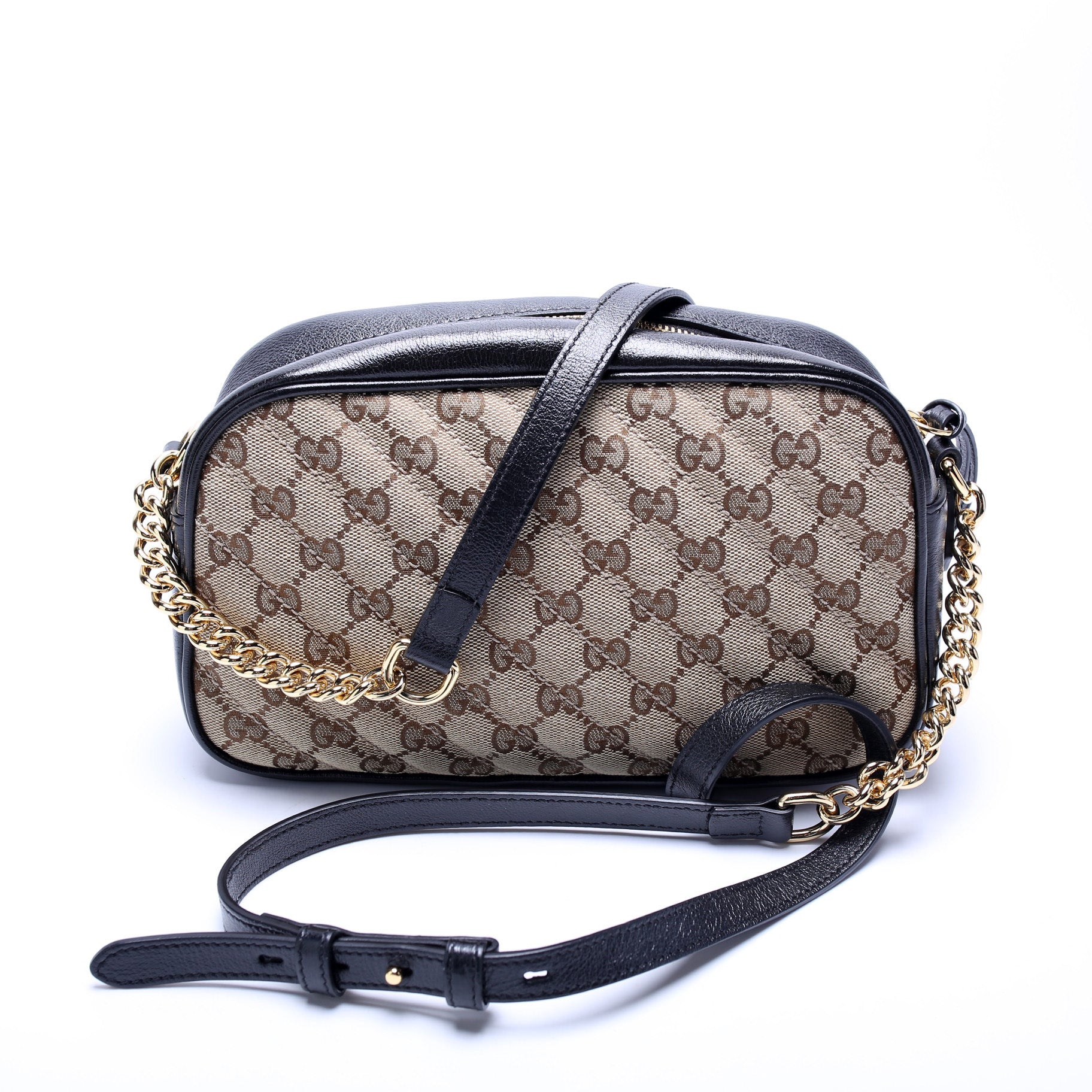 Gucci Marmont Camera Canvas Small Crossbody Bag Canvas Camera
