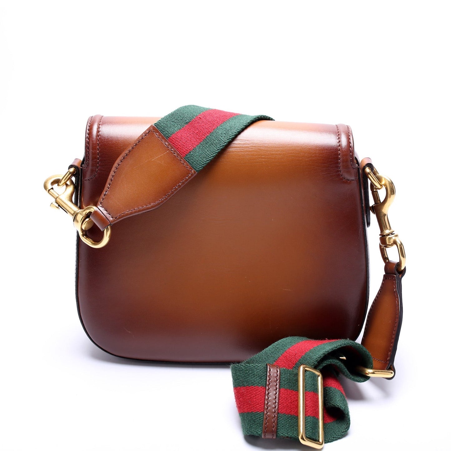Gucci Lady Web Shouler Calfskin Medium Travel Bag