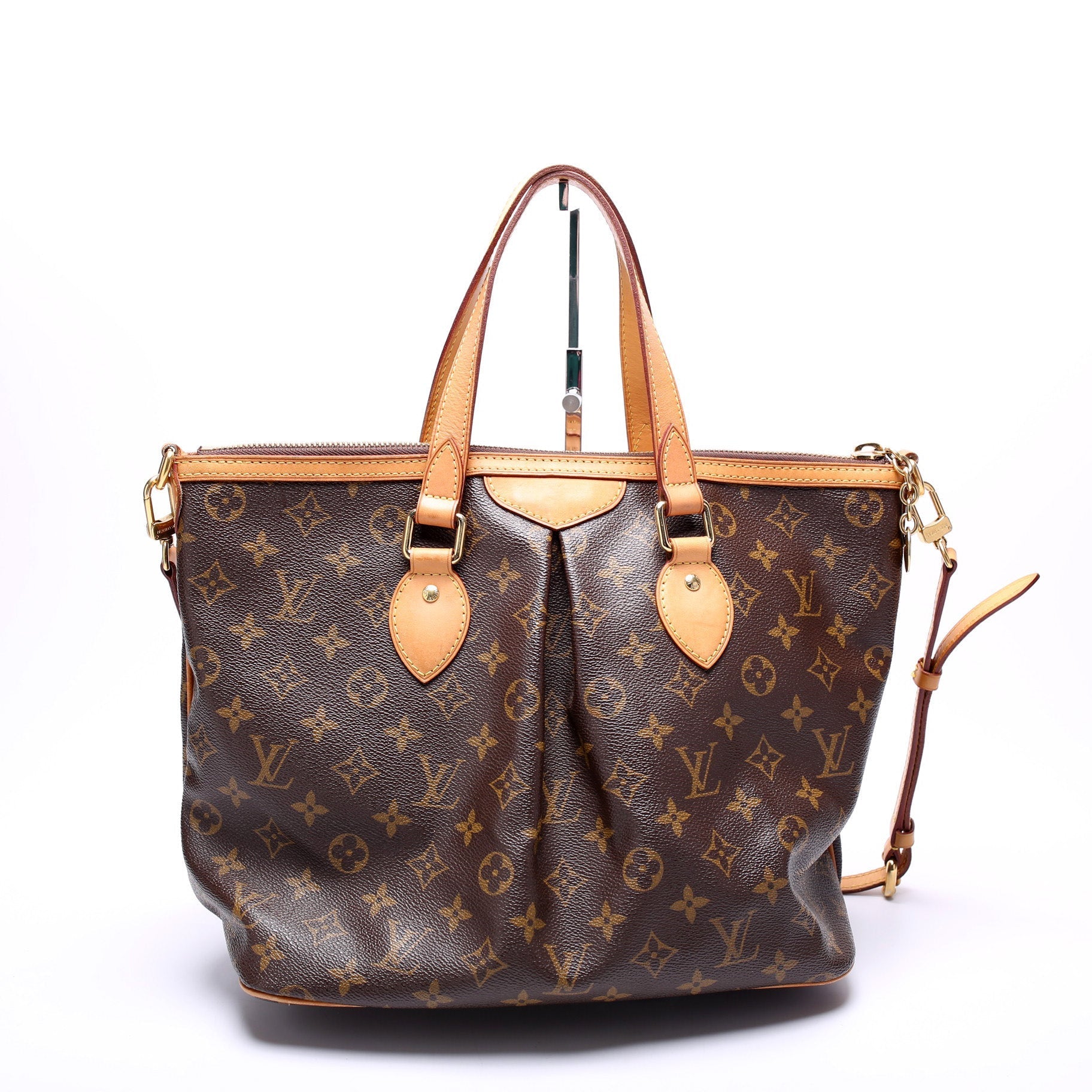 Louis Vuitton Palermo PM Monogram Handbag Monogram 1