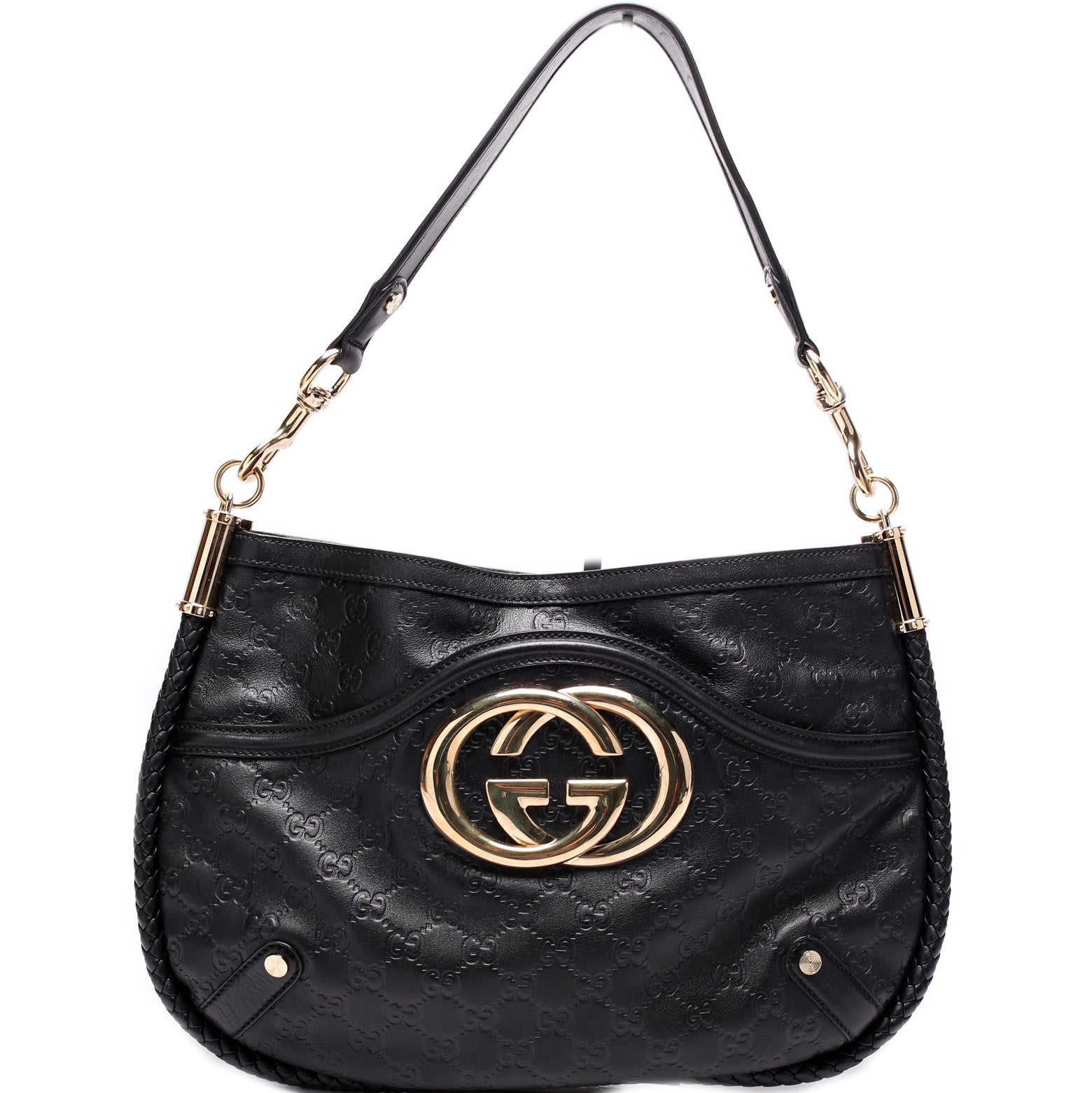 Gucci Britt Shoulder Bag Leather Medium