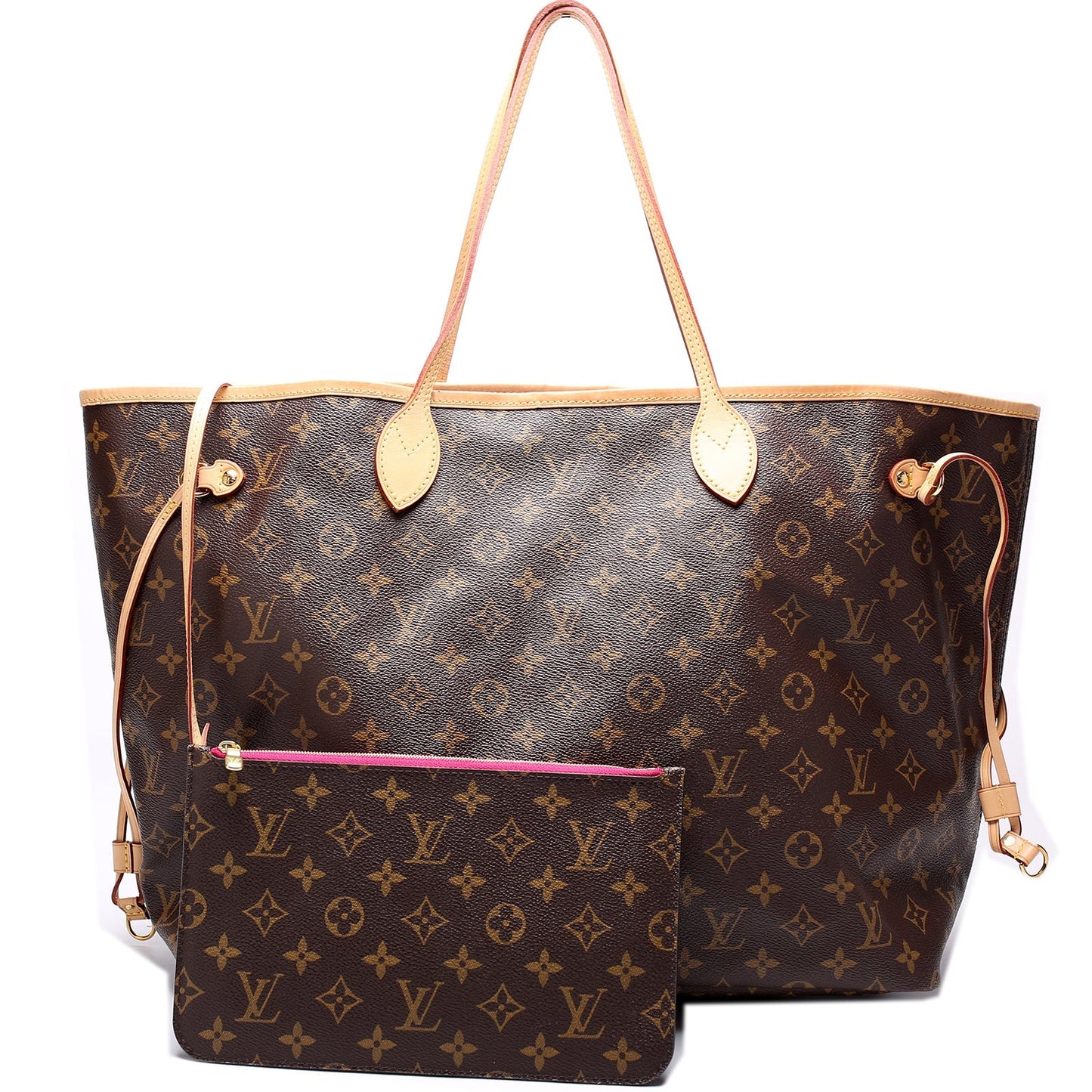 Louis Vuitton Neverfull W GM Monogram Wallet Case Monogram 14