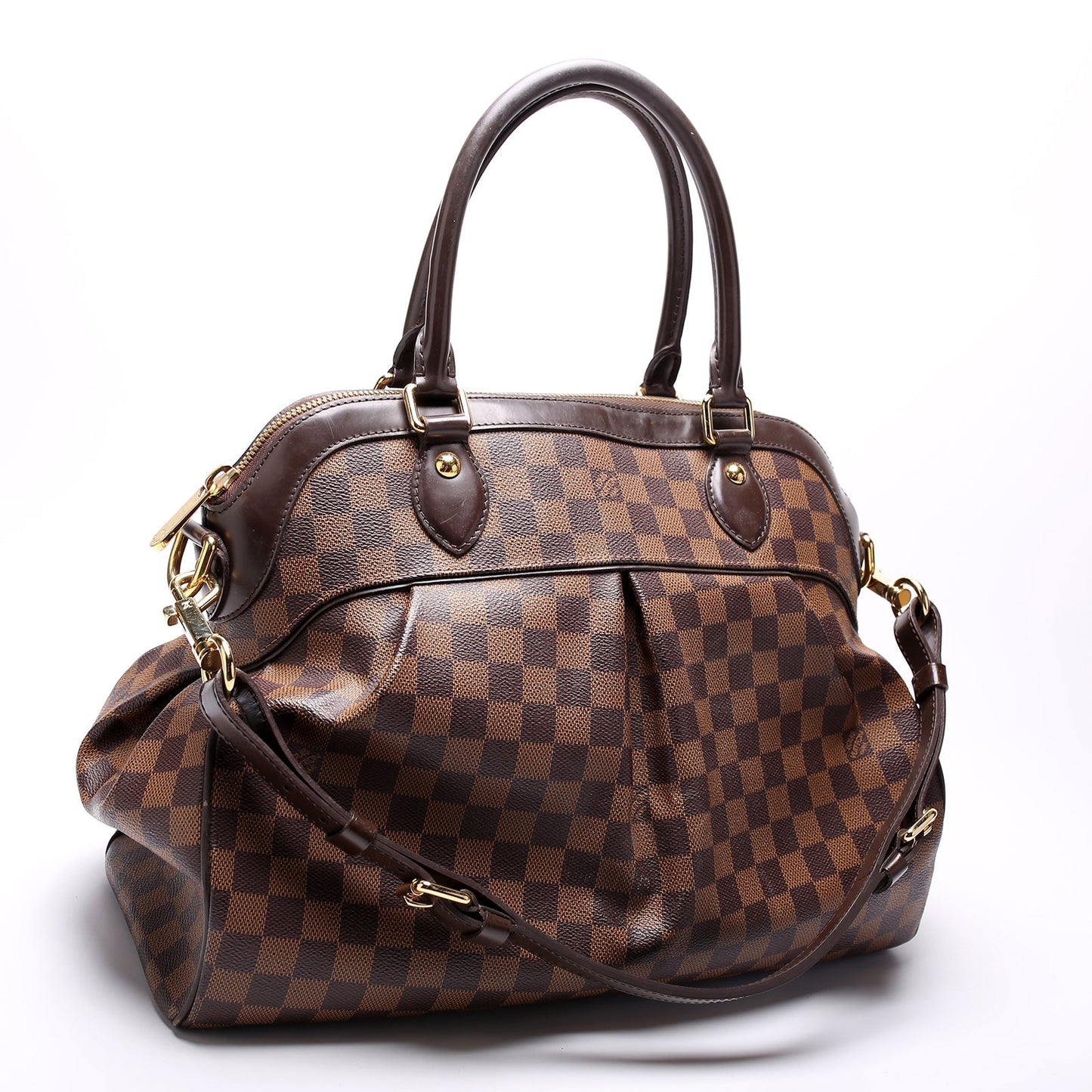 Louis Vuitton Trevi Ebene GM Damier Handbag Ebene 2