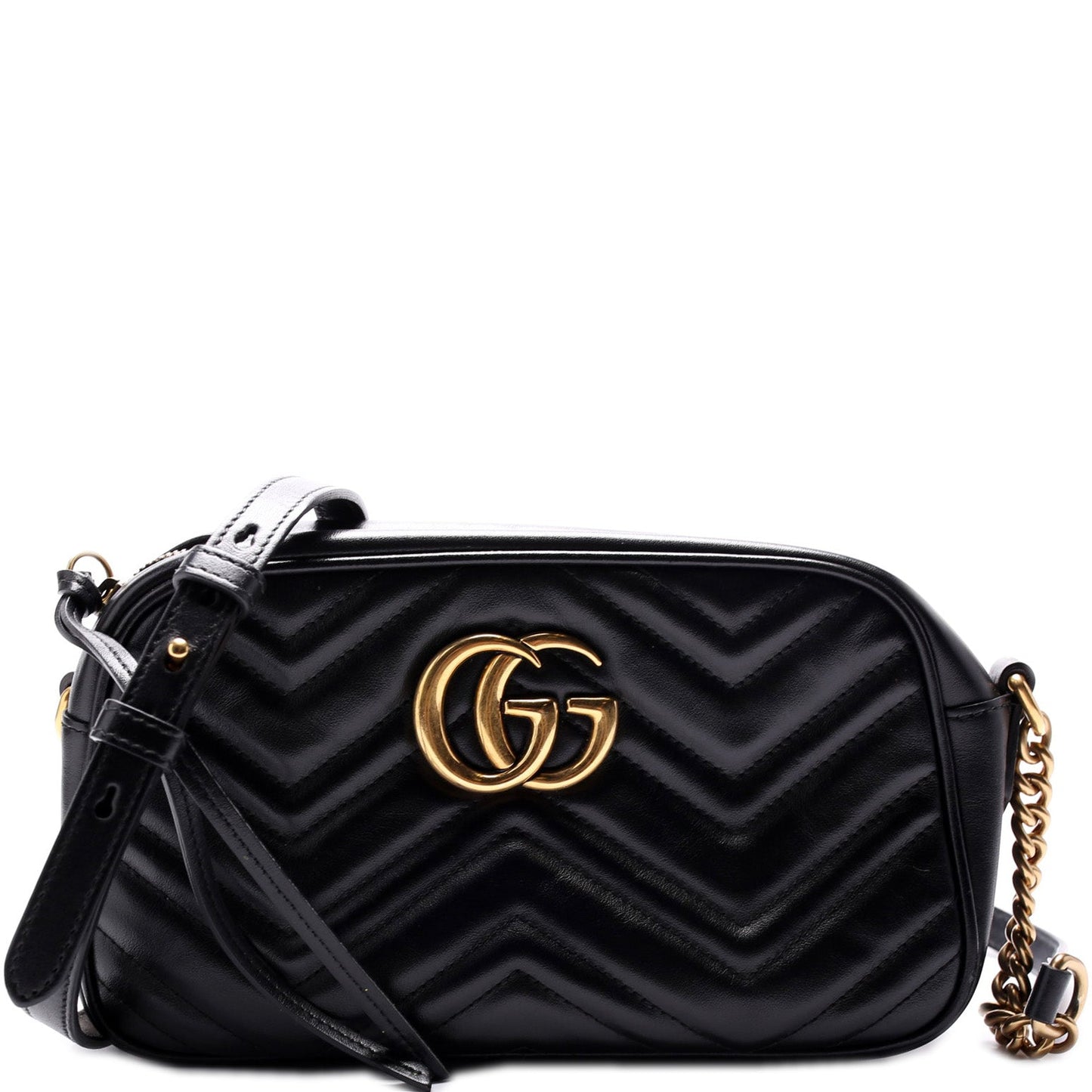 Gucci Marmont Camera Leather Small Crossbody Bag Camera 8