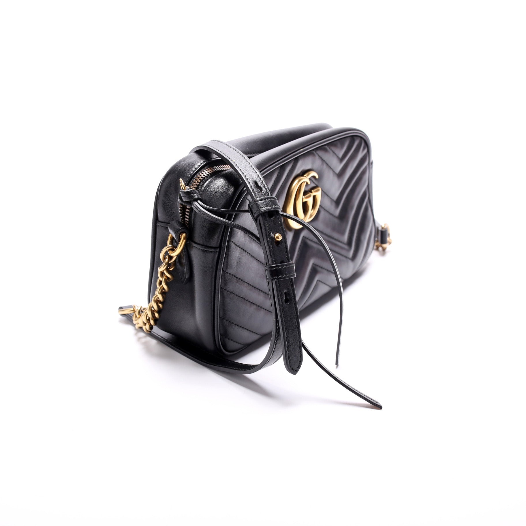 Gucci Marmont Camera Leather Small Crossbody Bag Camera 8