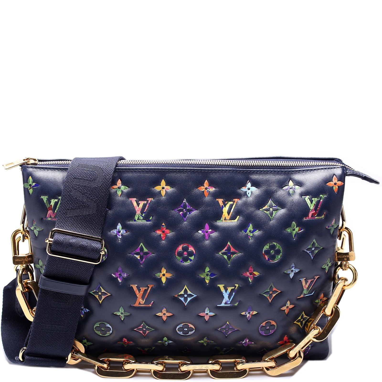 Louis Vuitton Coussin MM Garden Lambskin Handbag