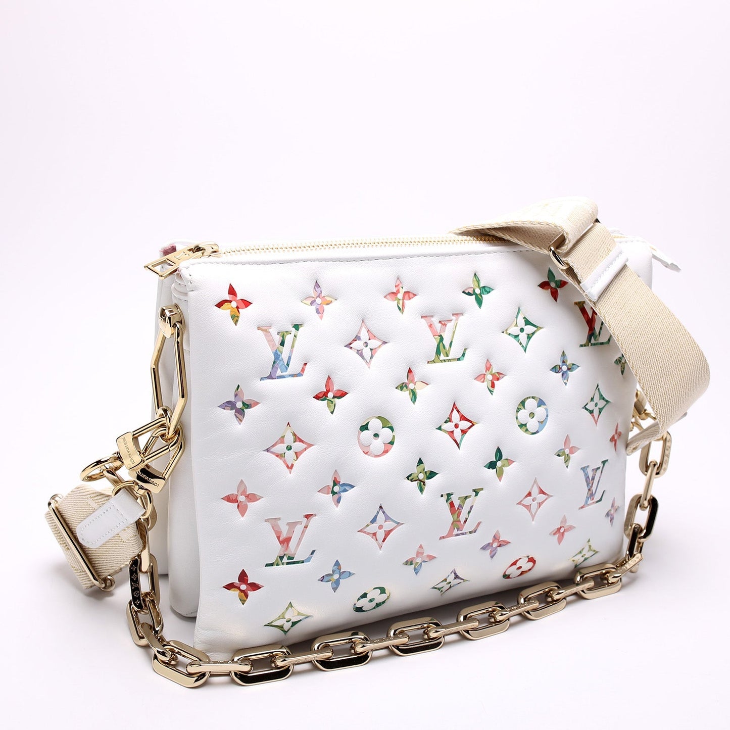Louis Vuitton Coussin PM Garden Lambskin Handbag