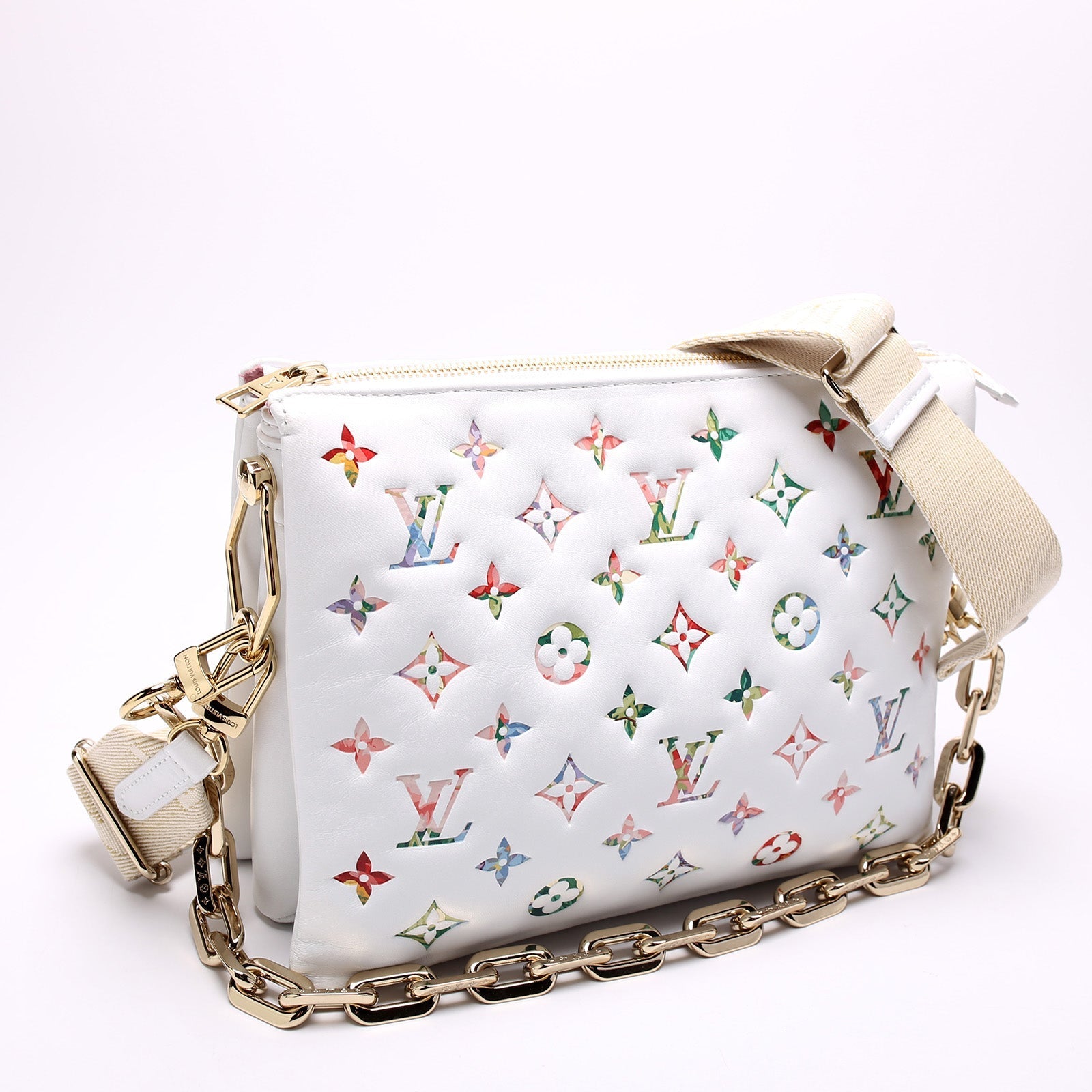 Louis Vuitton Coussin PM Garden Lambskin Handbag