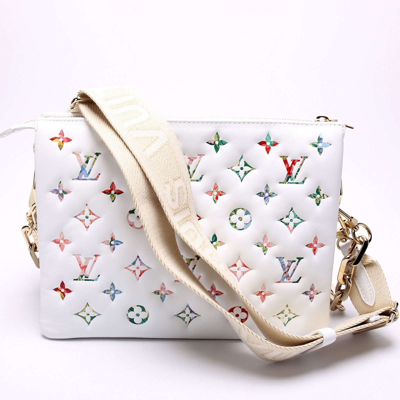 Louis Vuitton Coussin PM Garden Lambskin Handbag