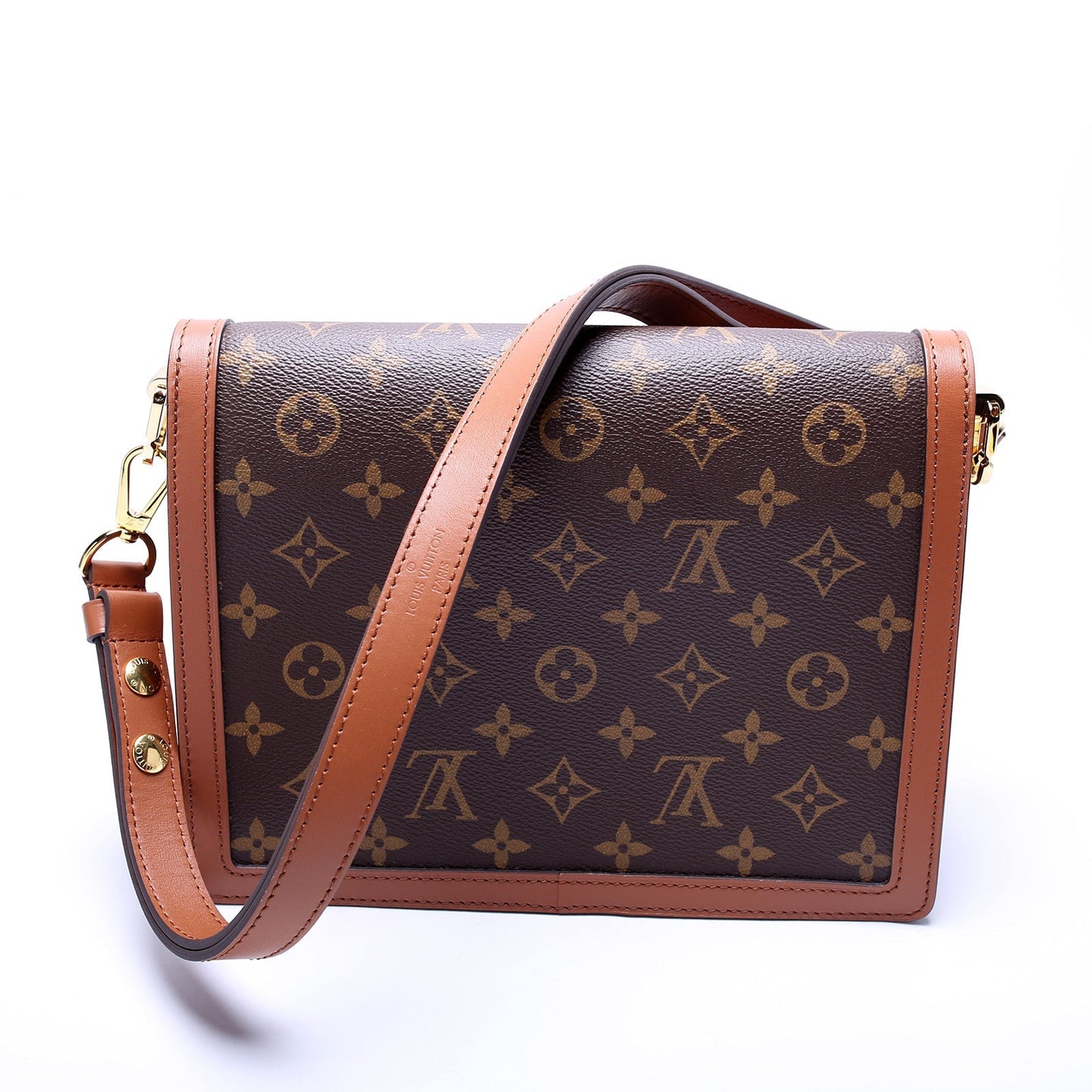 Louis Vuitton Dauphine MM Reverse Monogram Handbag Monogram Reverse