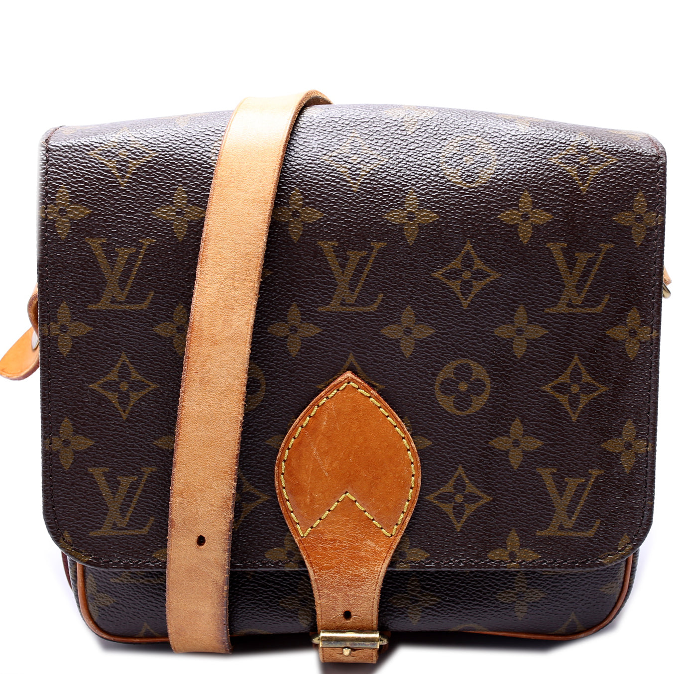 Louis Vuitton Cartouchiere 22 Monogram Handbag