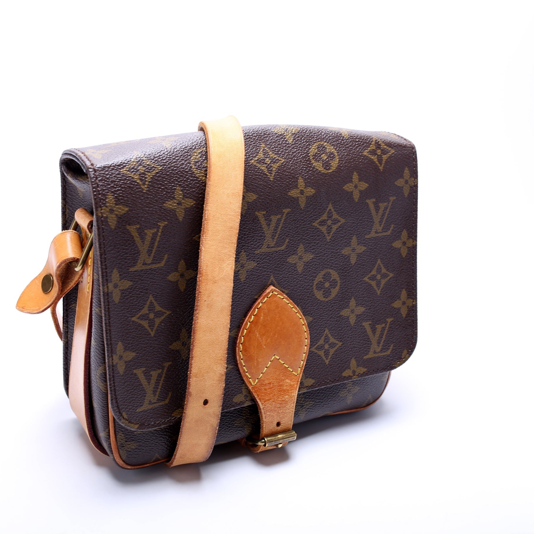 Louis Vuitton Cartouchiere 22 Monogram Handbag