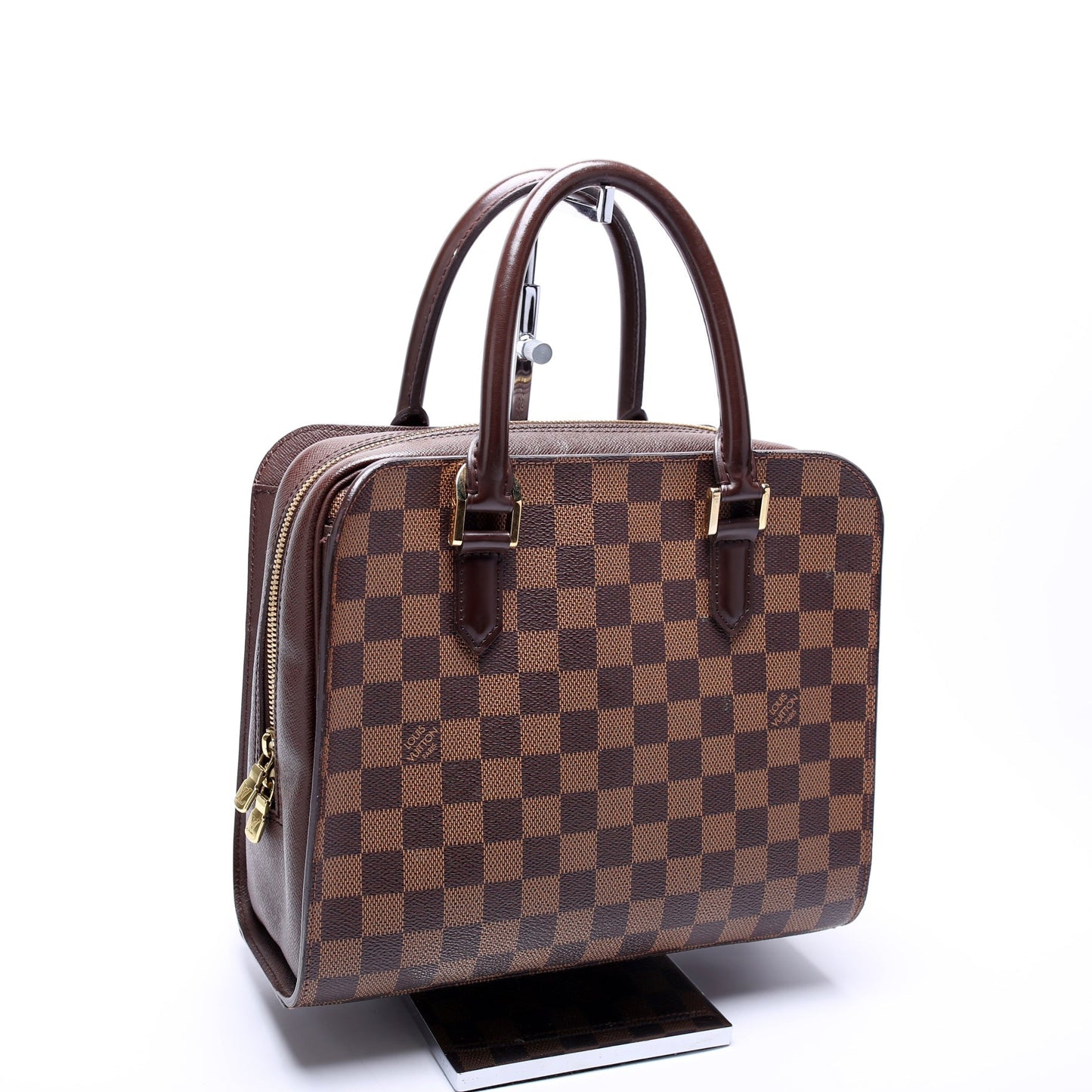 Louis Vuitton Triana Ebene Damier Handbag Ebene 9