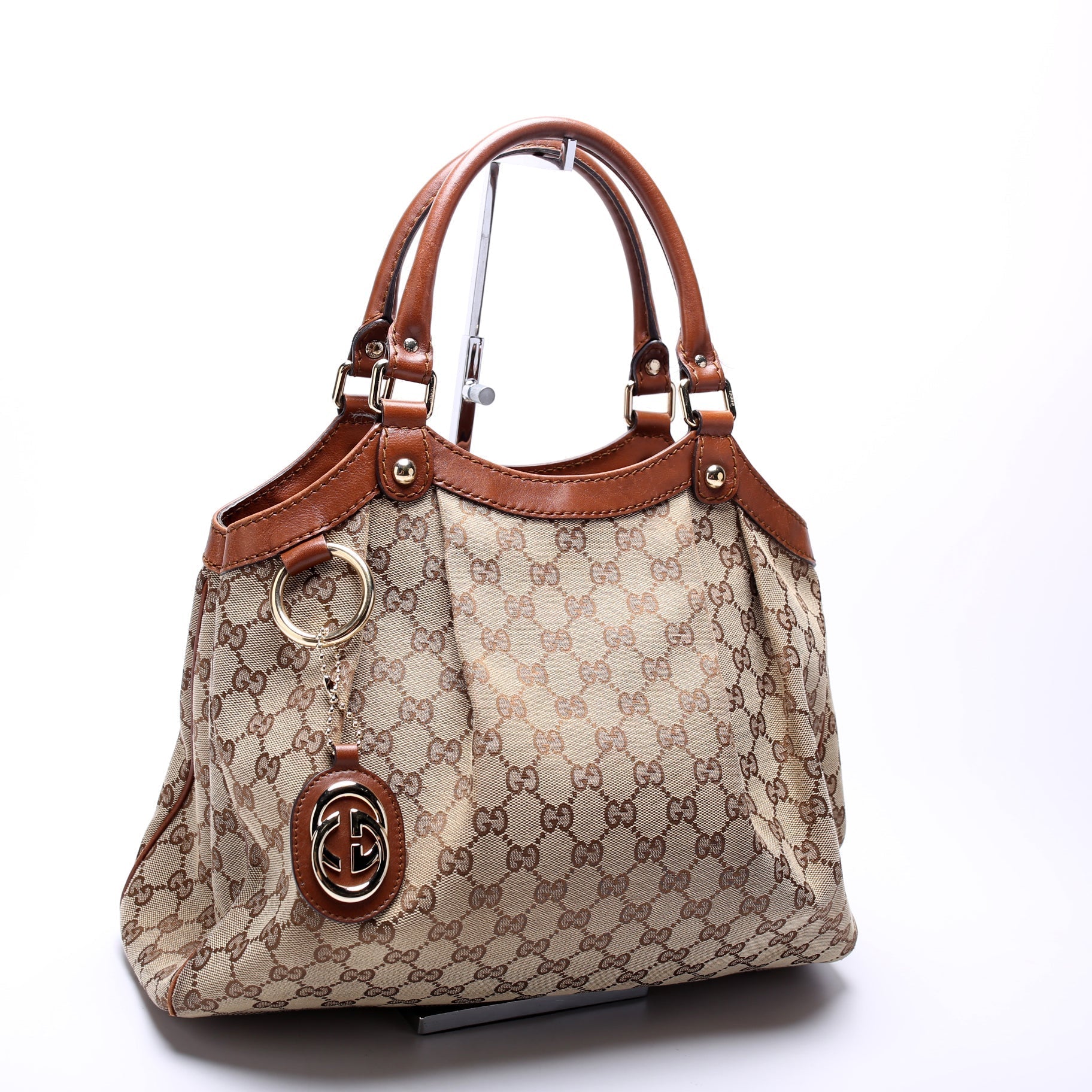 Gucci Sukey Bag Canvas Medium Travel Bag