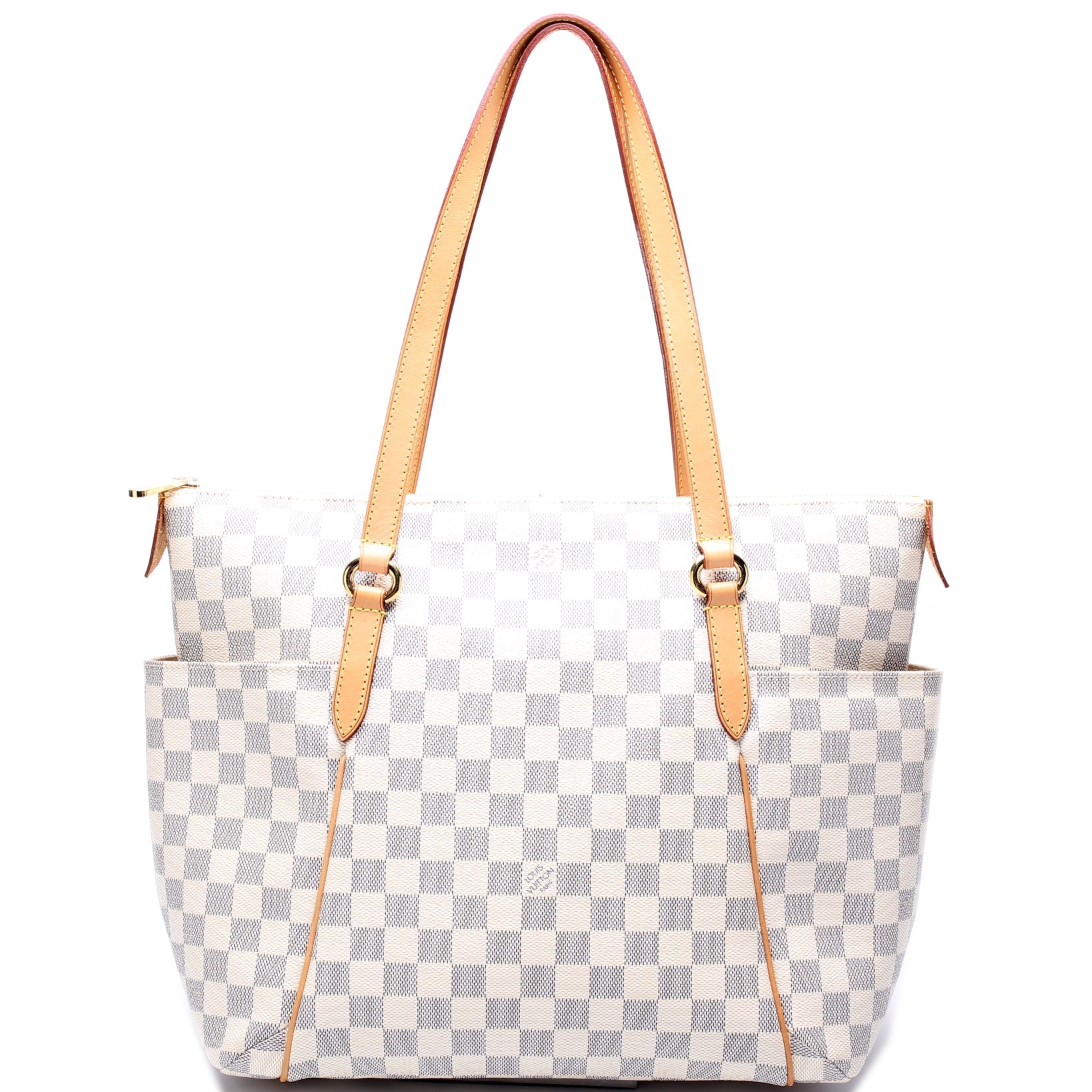 Louis Vuitton Totally Azur MM Damier Handbag Azur 13