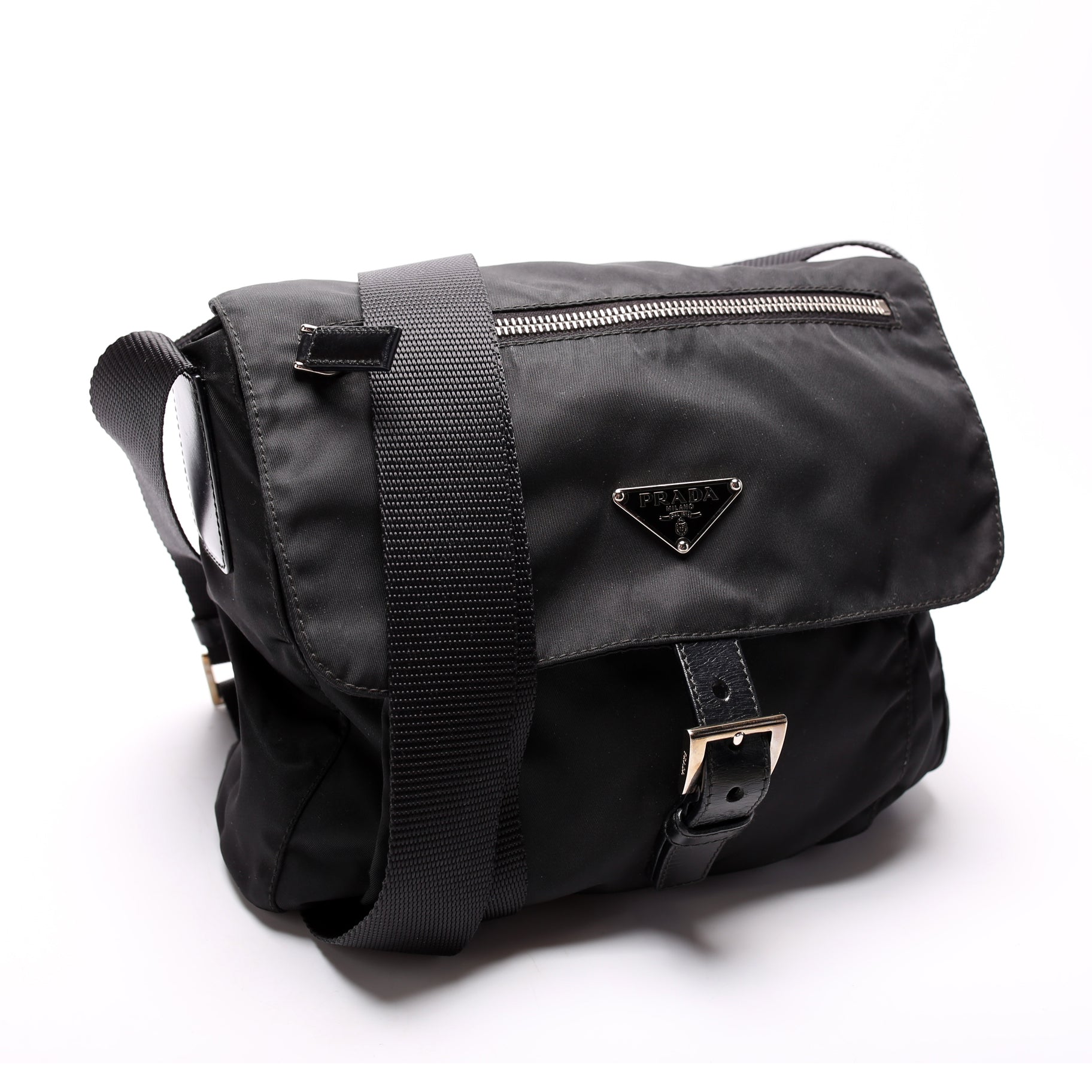 Prada Tessuto Crossbody Bag Nylon Small
