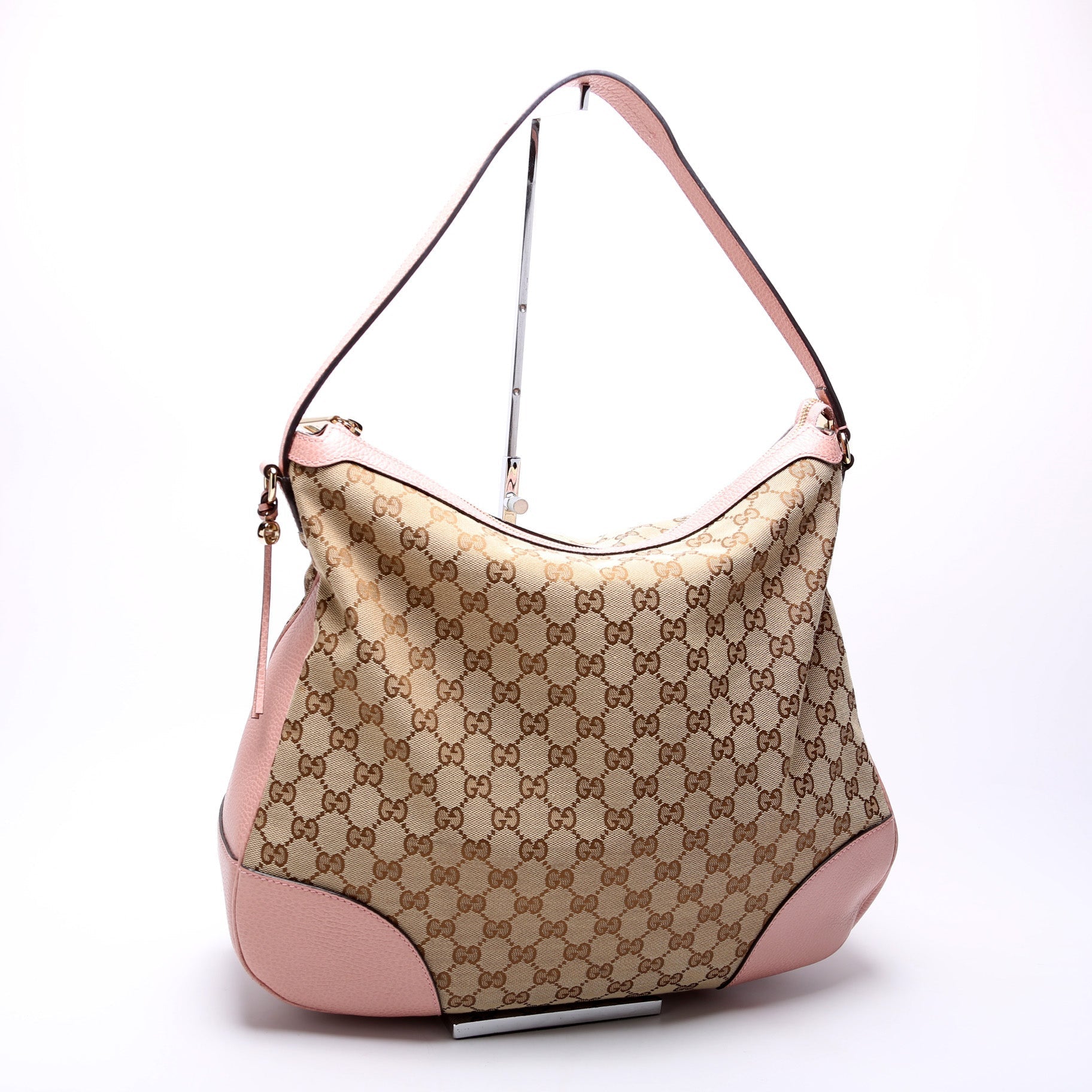 Gucci GG Bree Canvas Shoulder Bag Hobo 3