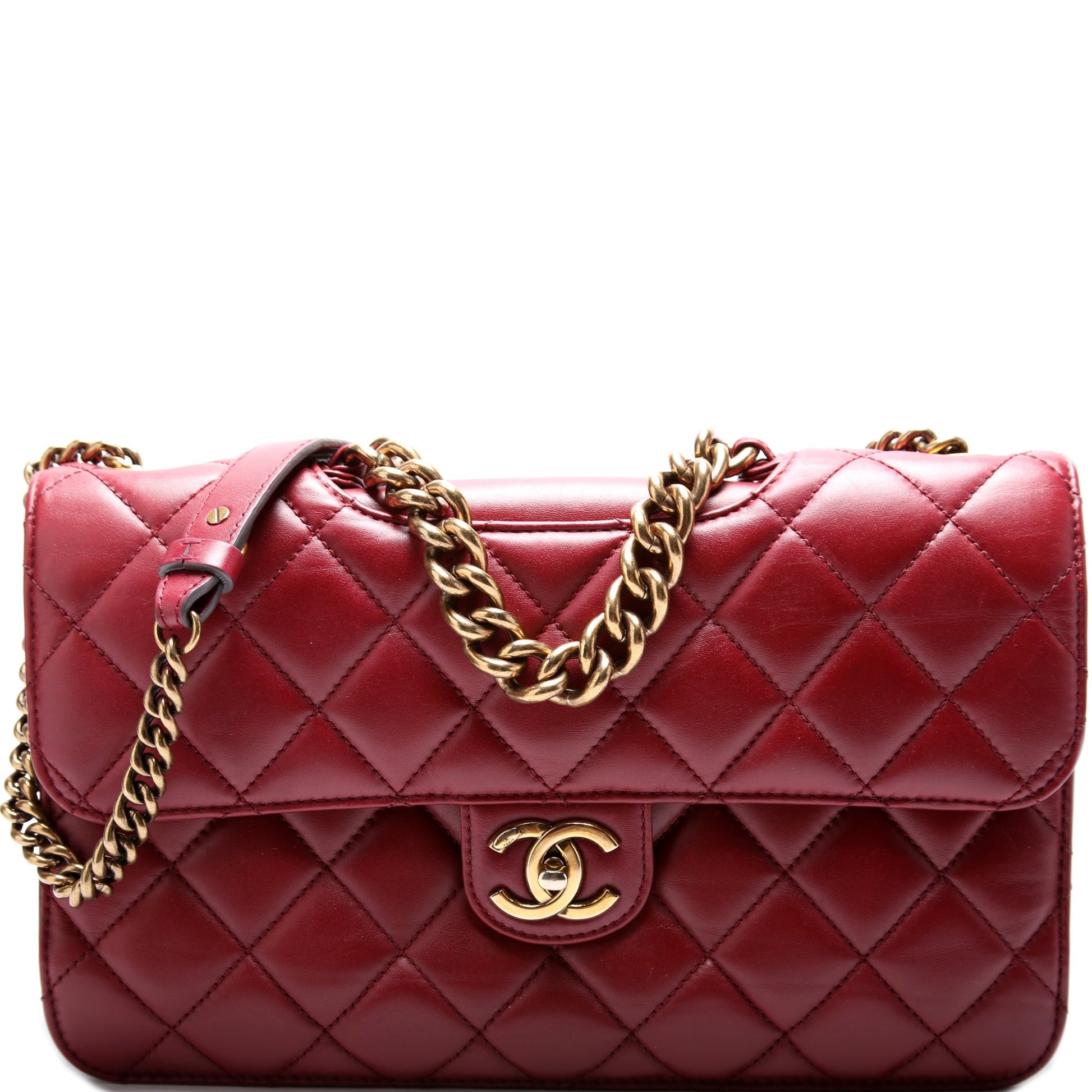 Chanel Perfect Edge Flap Quilted Lambskin 16M Handbag