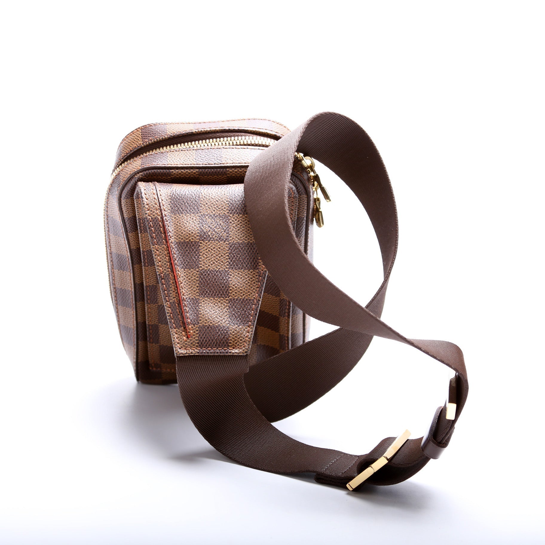 Louis Vuitton Geronimos Ebene Damier Handbag Ebene 18