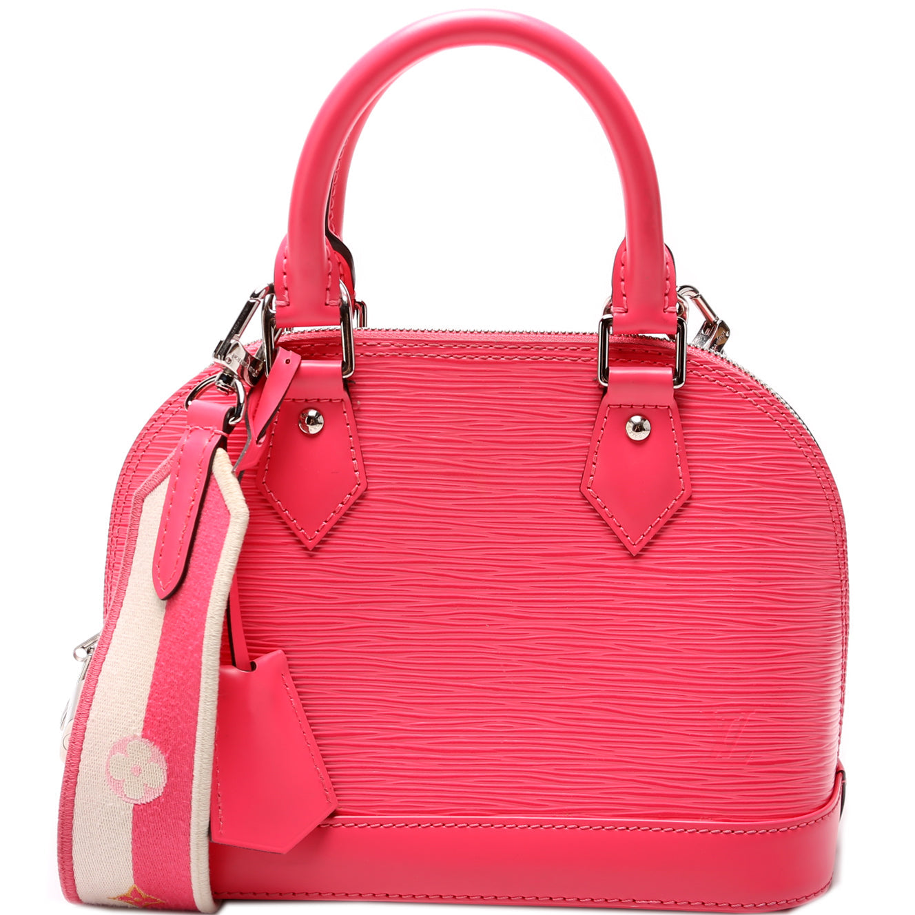 Louis Vuitton Alma BB w Epi Handbag Strap 1