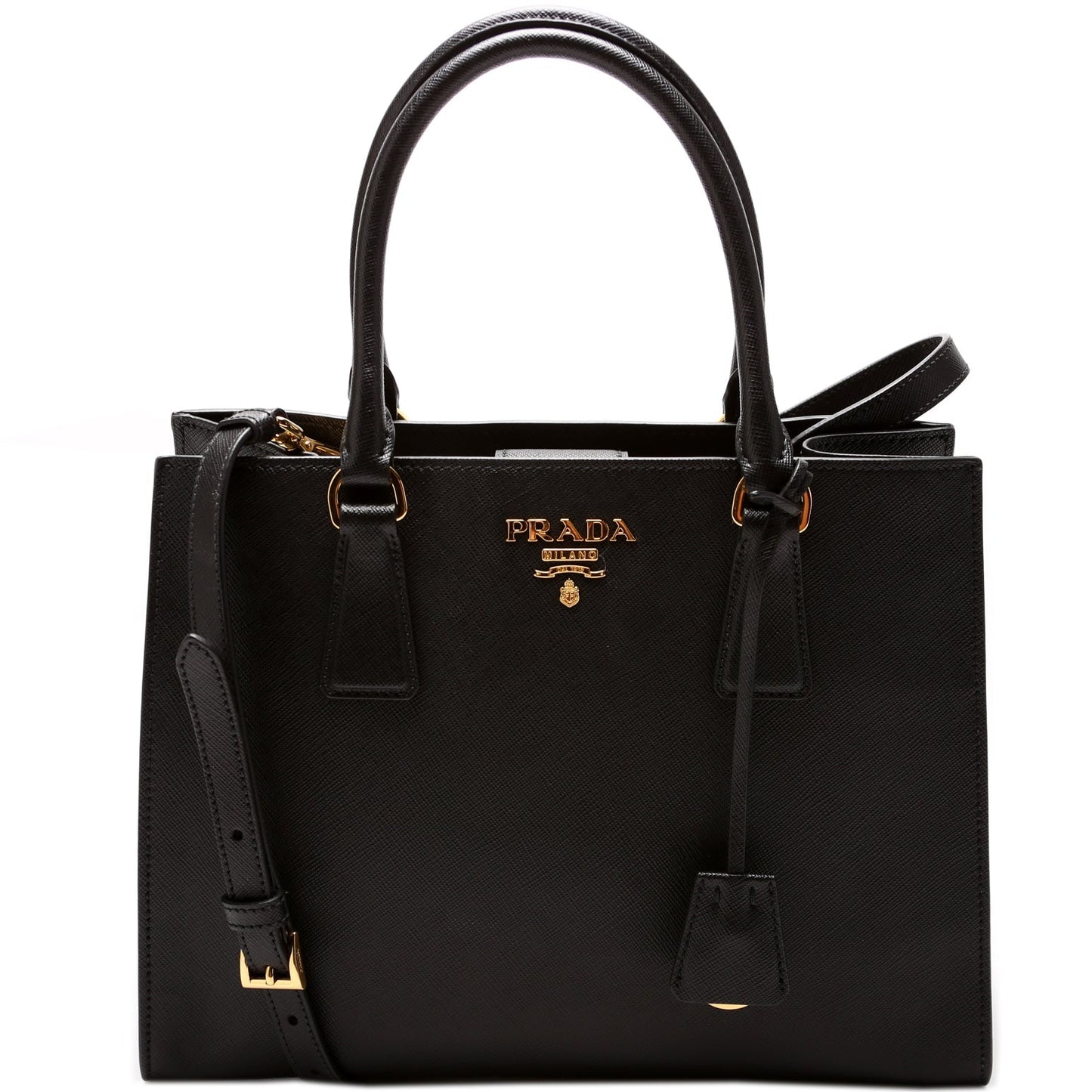 Prada Saffiano Lux Tote Bag Leather