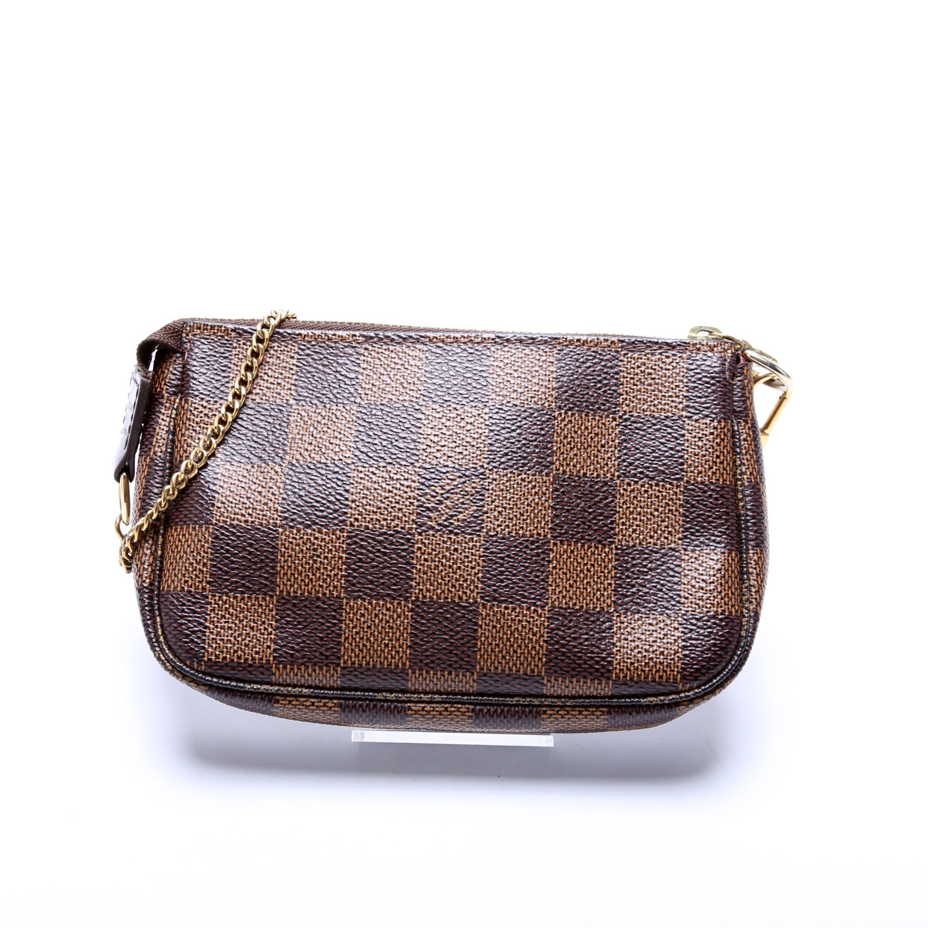 Louis Vuitton Pochette Accessories Ebene T&B Damier Clutch Bag