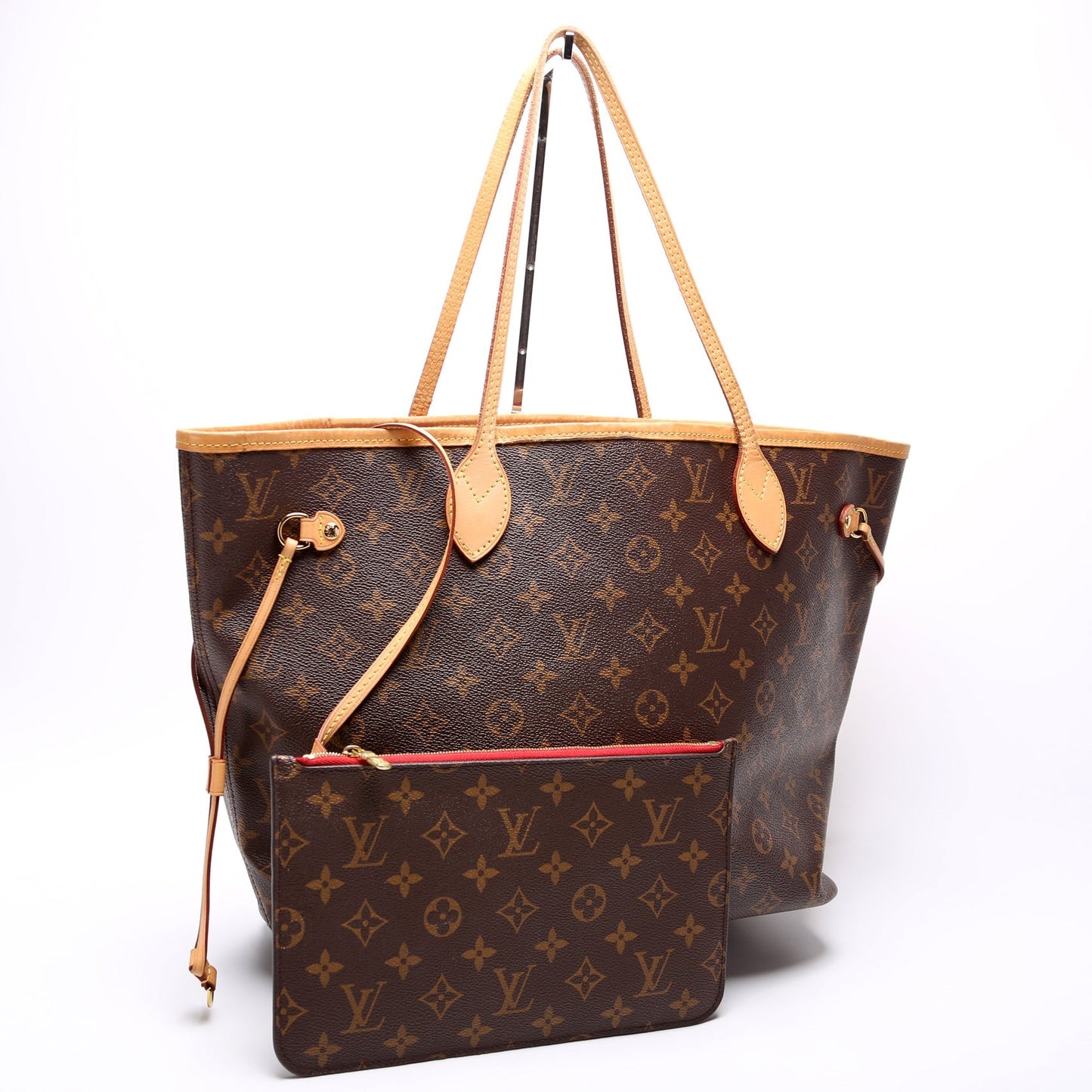 Louis Vuitton Neverfull MM W Monogram Wallet Case Monogram 25