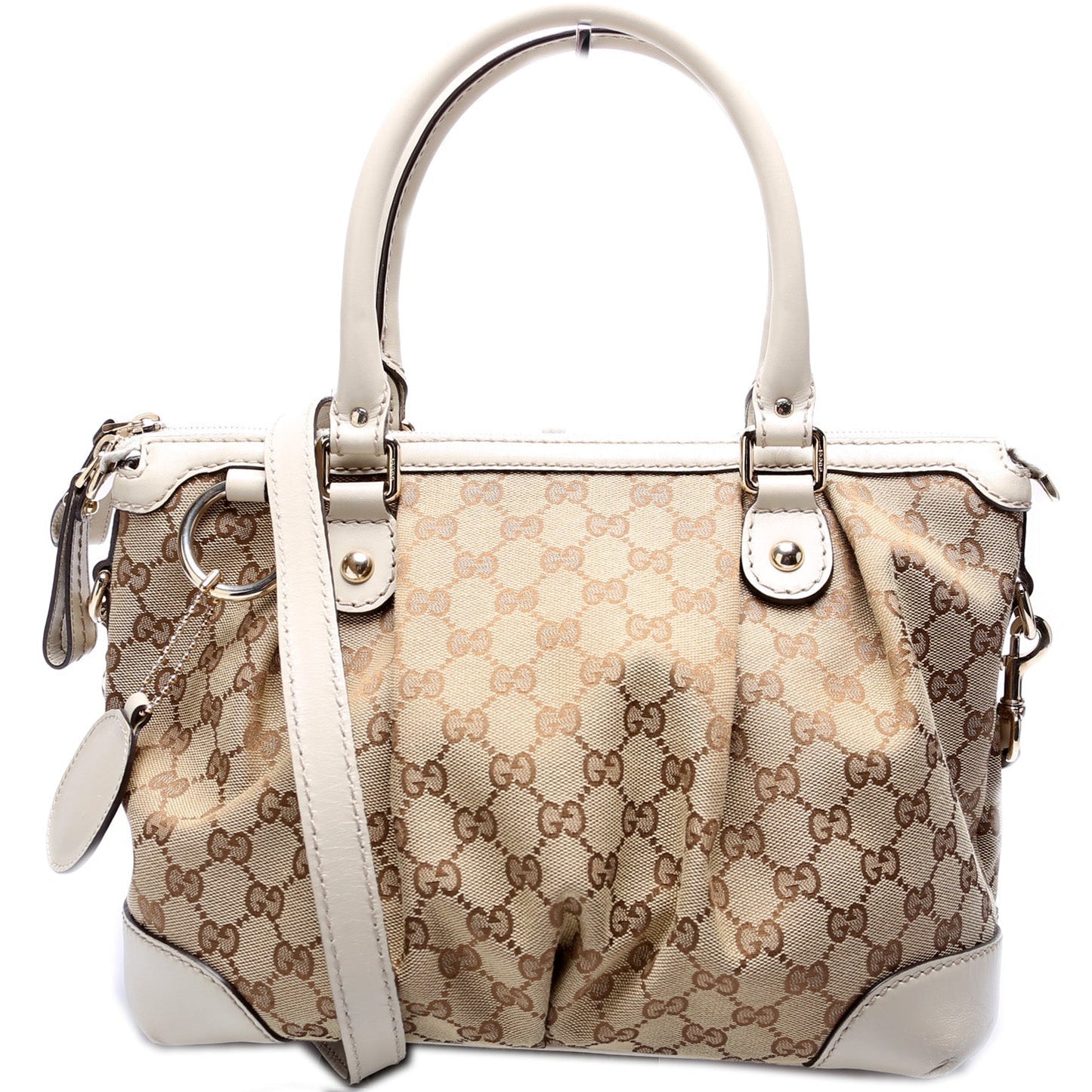 Gucci GG Sukey Canvas Travel Bag Sukey Satchel
