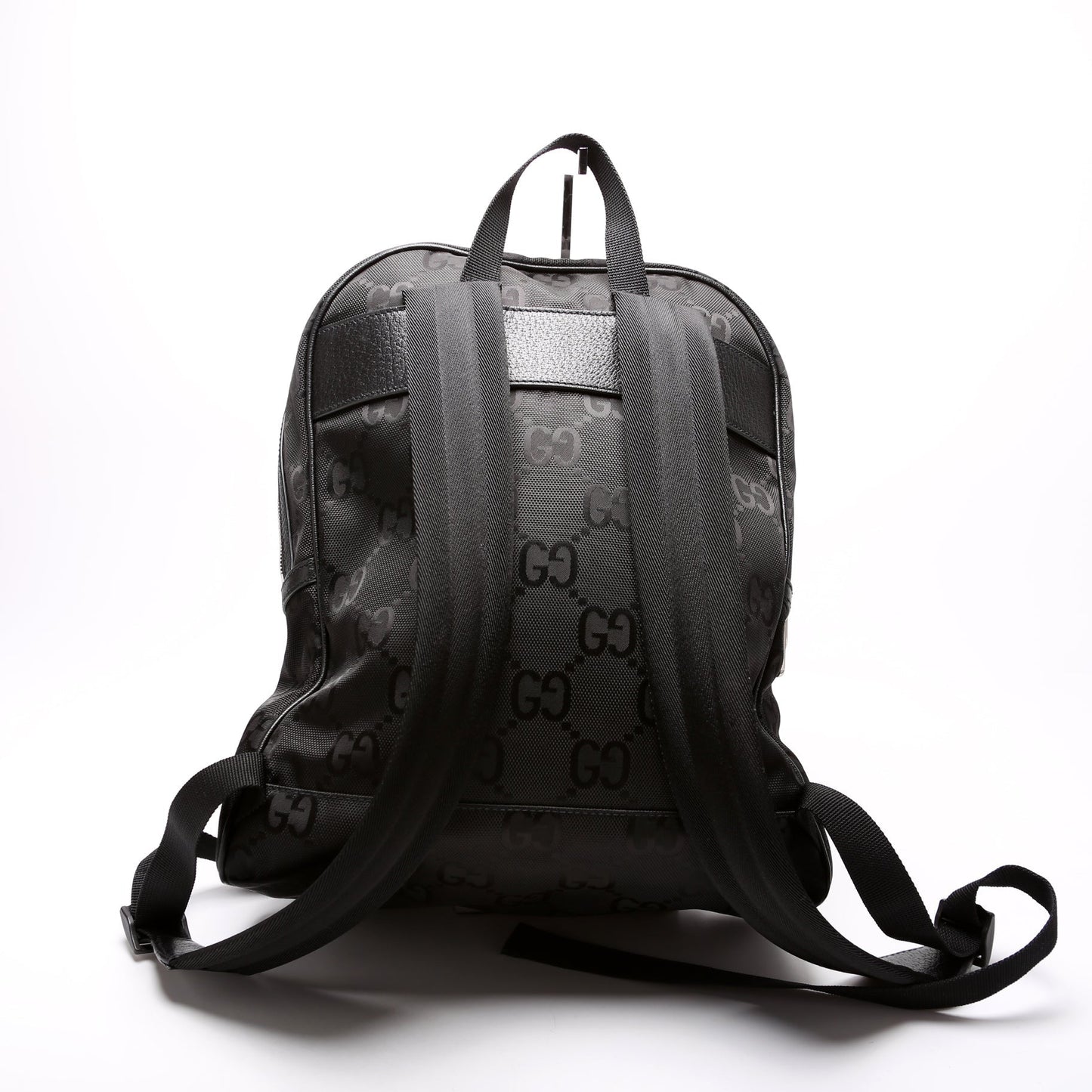 Gucci GG Off Grid Backpack Nylon Grid Backpack