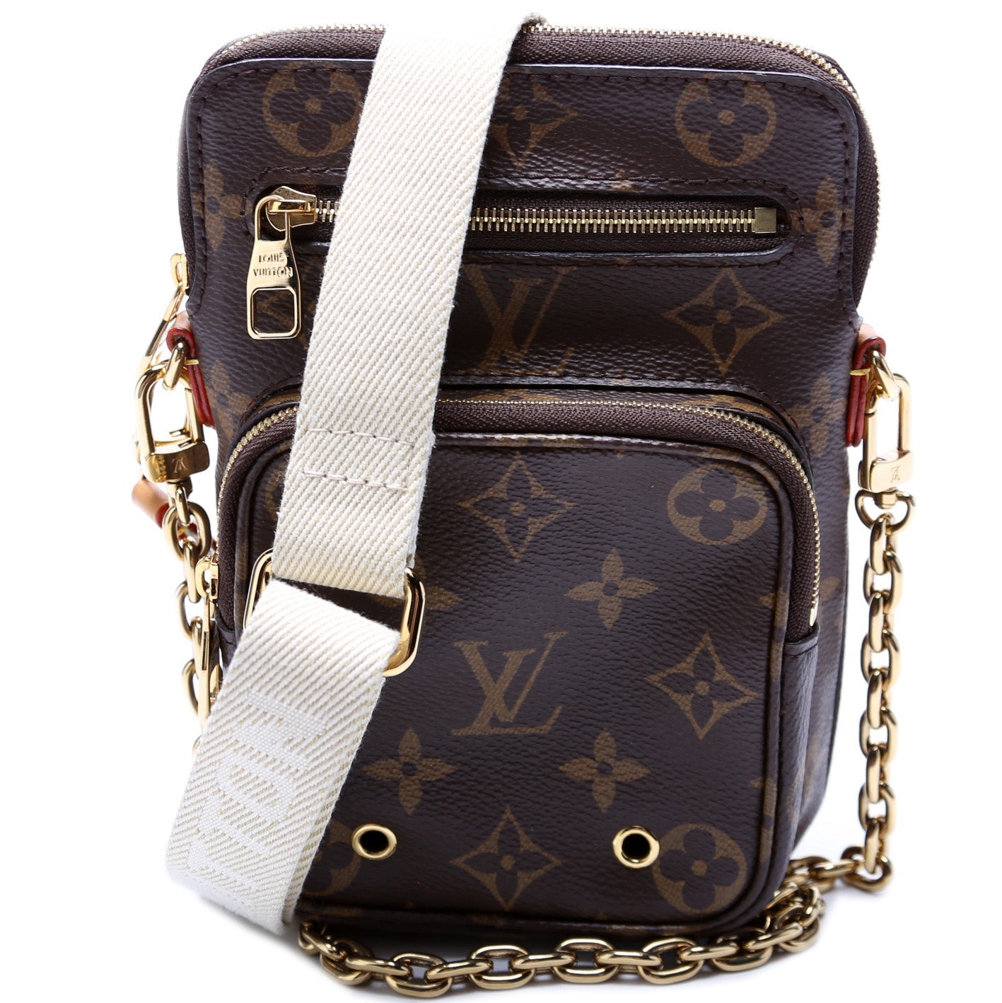 Louis Vuitton Utility Phone Sleeve Monogram Handbag Monogram 4