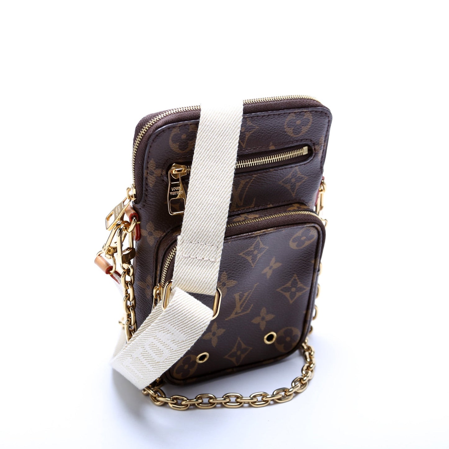 Louis Vuitton Utility Phone Sleeve Monogram Handbag Monogram 4
