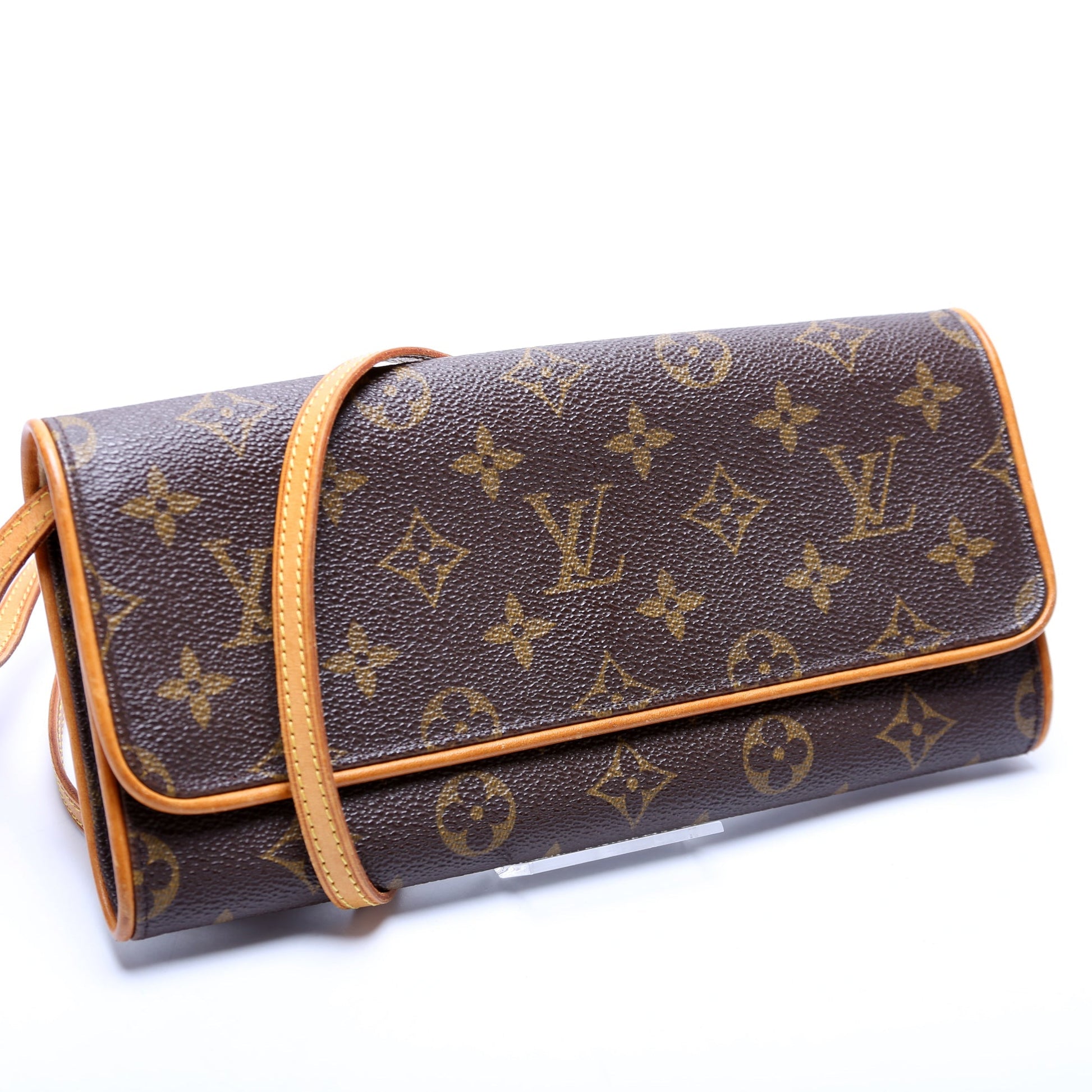 Louis Vuitton Pochette Twin GM Monogram Clutch Bag Monogram 1