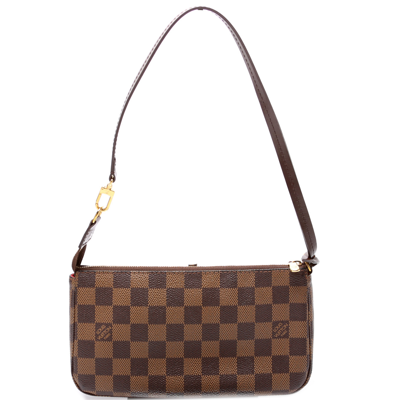 Louis Vuitton Pochette Acessories NM Ebene Damier Clutch Bag Ebene 2