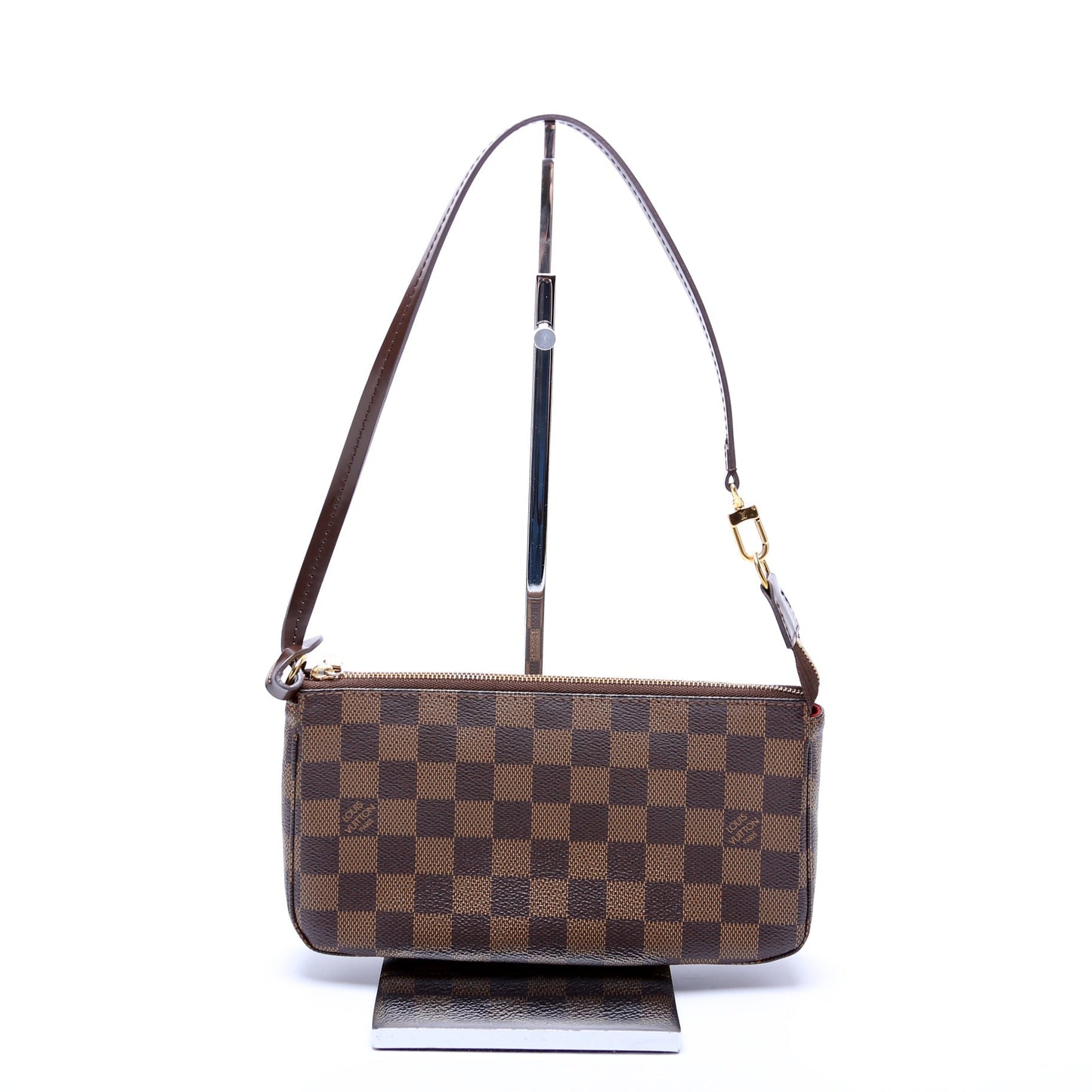 Louis Vuitton Pochette Acessories NM Ebene Damier Clutch Bag Ebene 2
