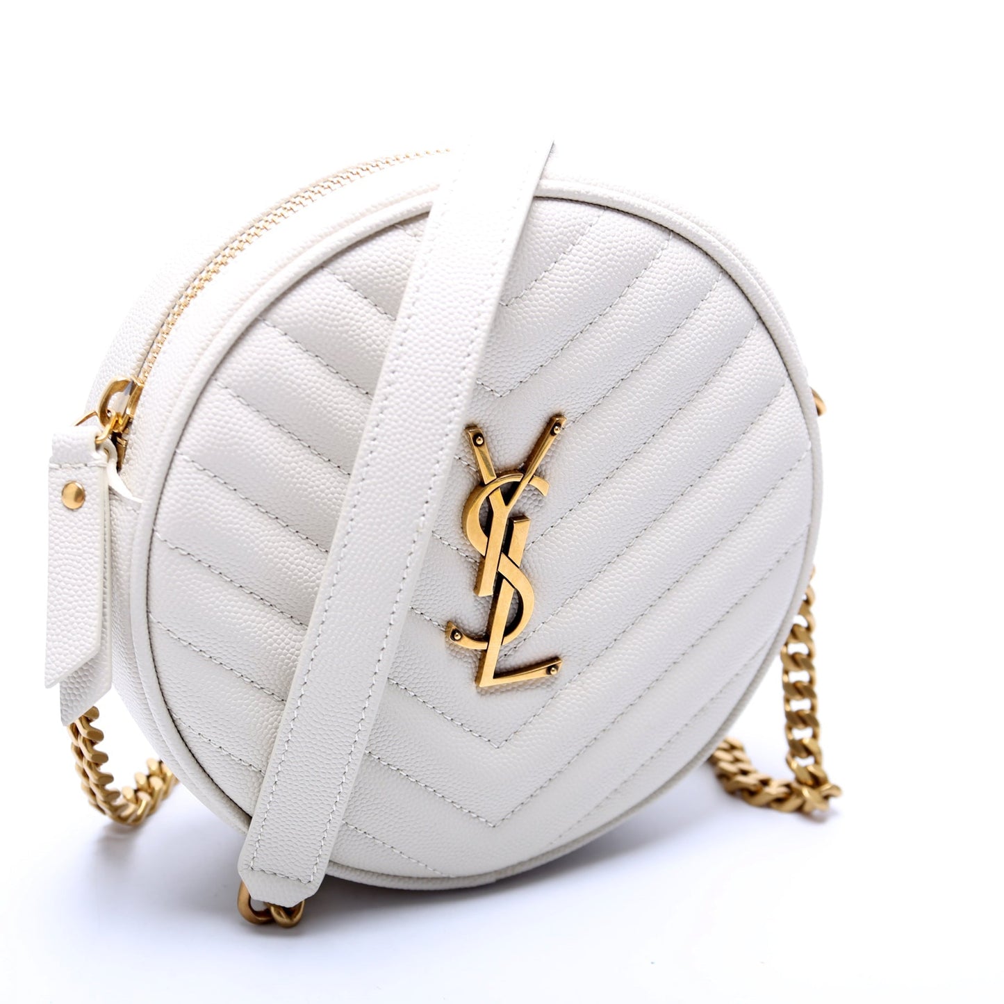 YSL Saint Laurent Grain De Round Camera Bag Travel Bag