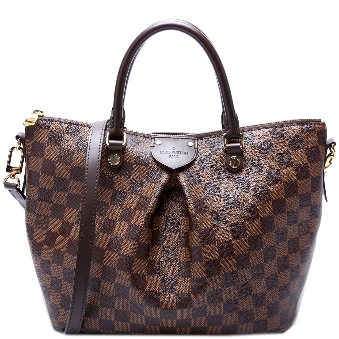 Louis Vuitton Siena Ebene MM Damier Handbag Ebene 2