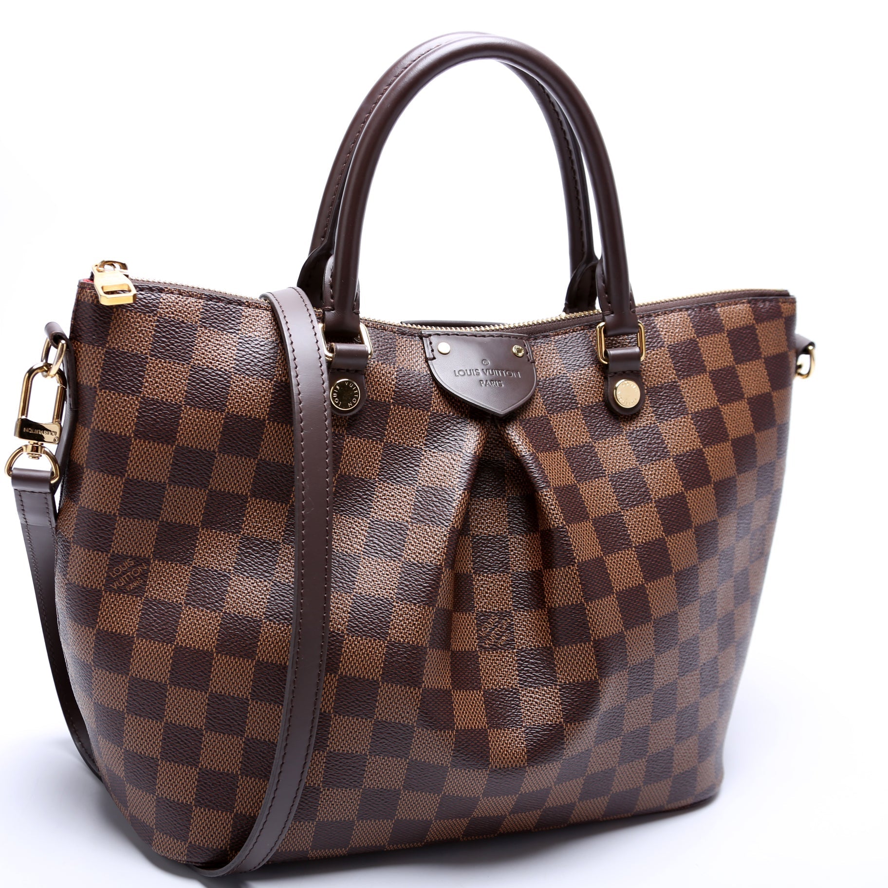 Louis Vuitton Siena Ebene MM Damier Handbag Ebene 2