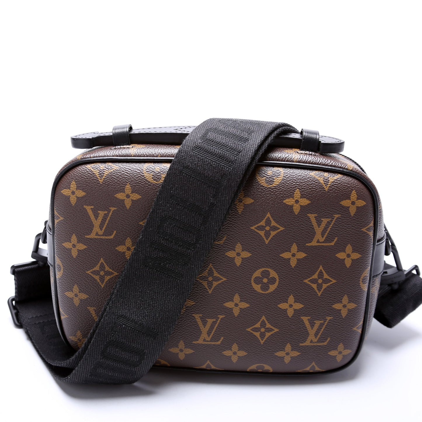 Louis Vuitton S Messenger Macassar Monogram Lock Crossbody Bag
