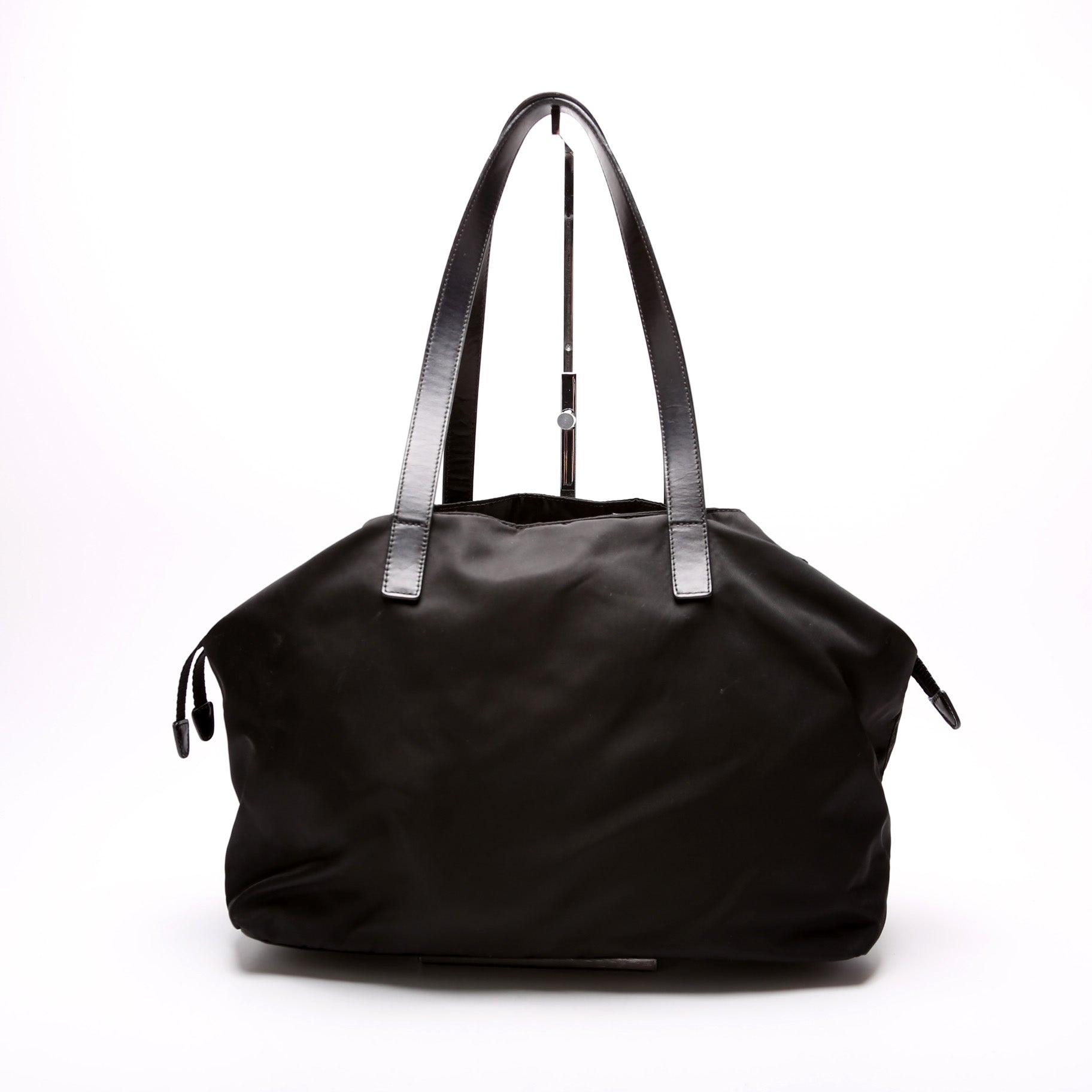 Prada Tessuto Side Cinch Tote Bag Nylon