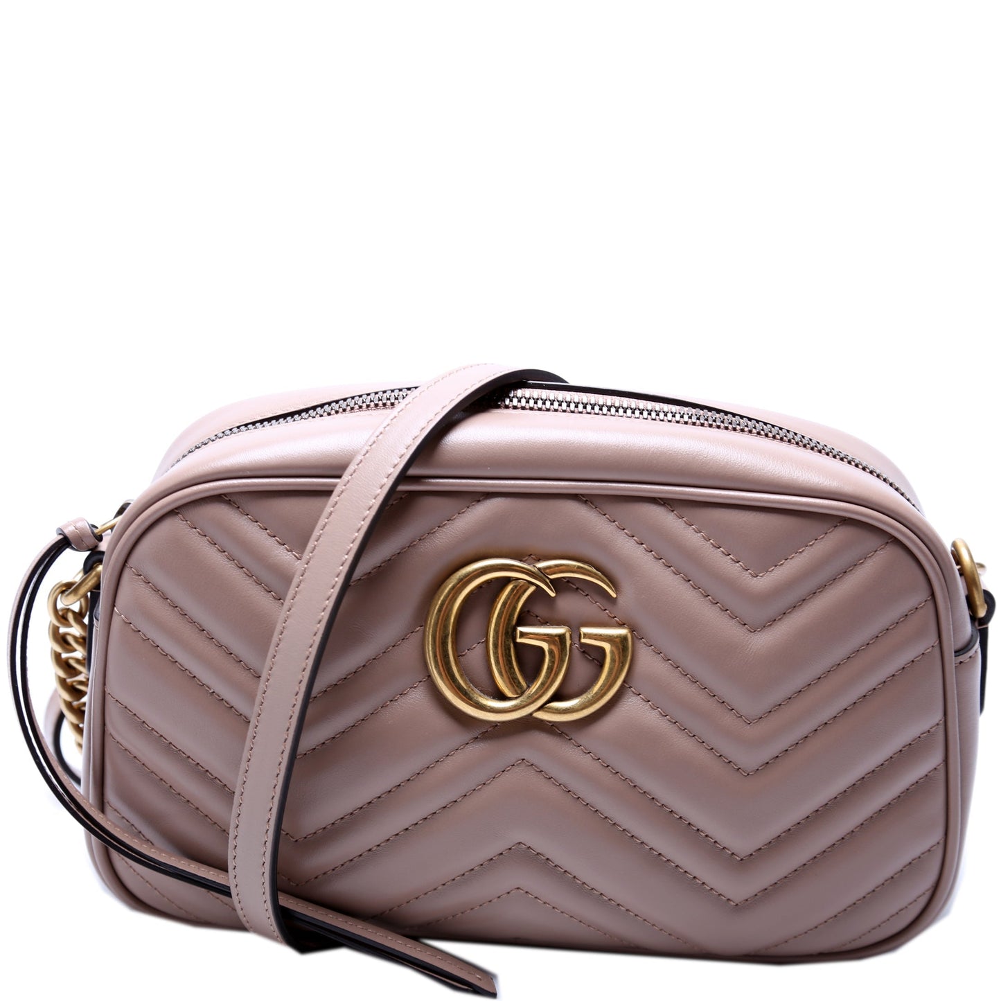 Gucci Marmont Camera Leather Small Crossbody Bag Bag 21