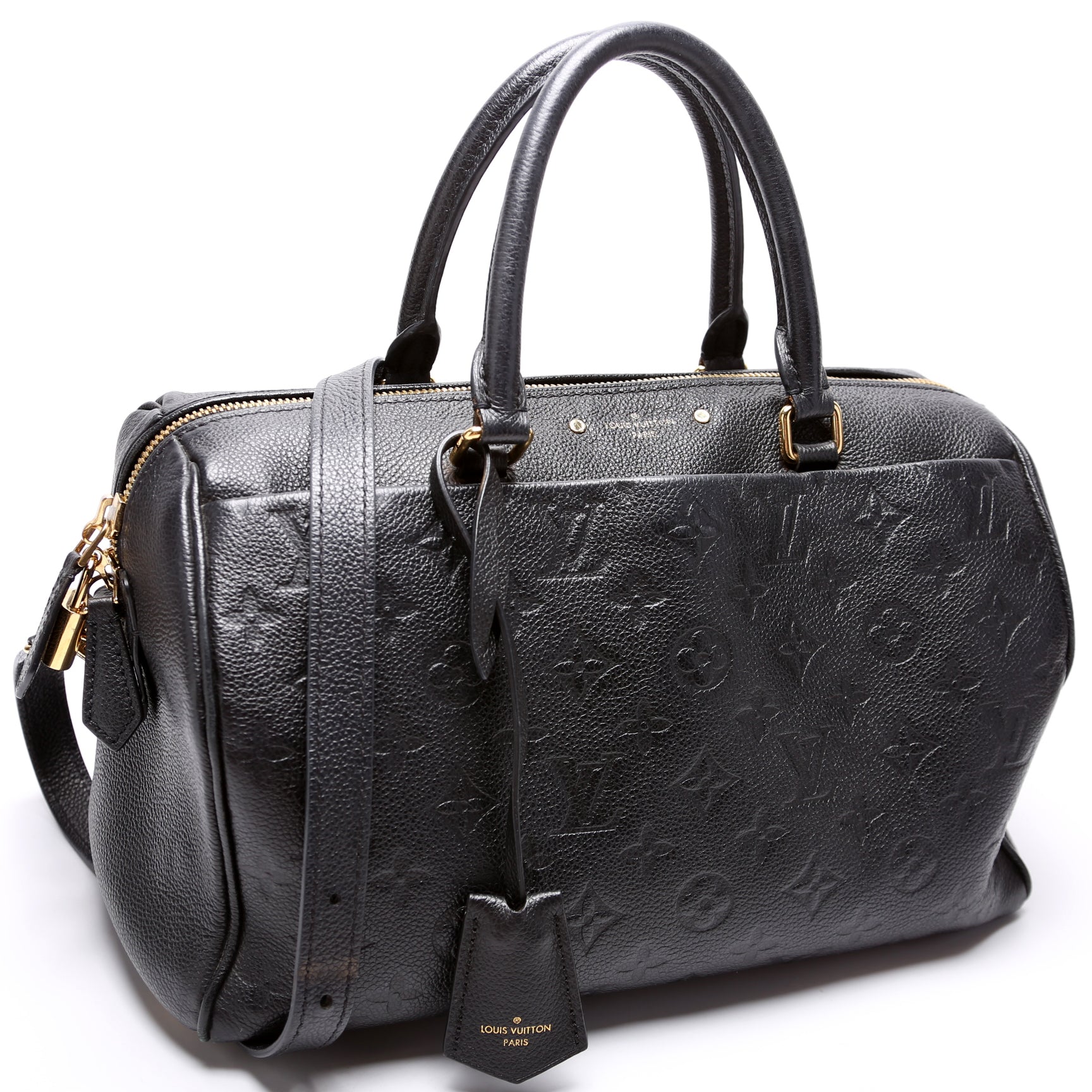 Louis Vuitton Speedy 30 Bandouliere Empreinte Handbag Empreinte 3