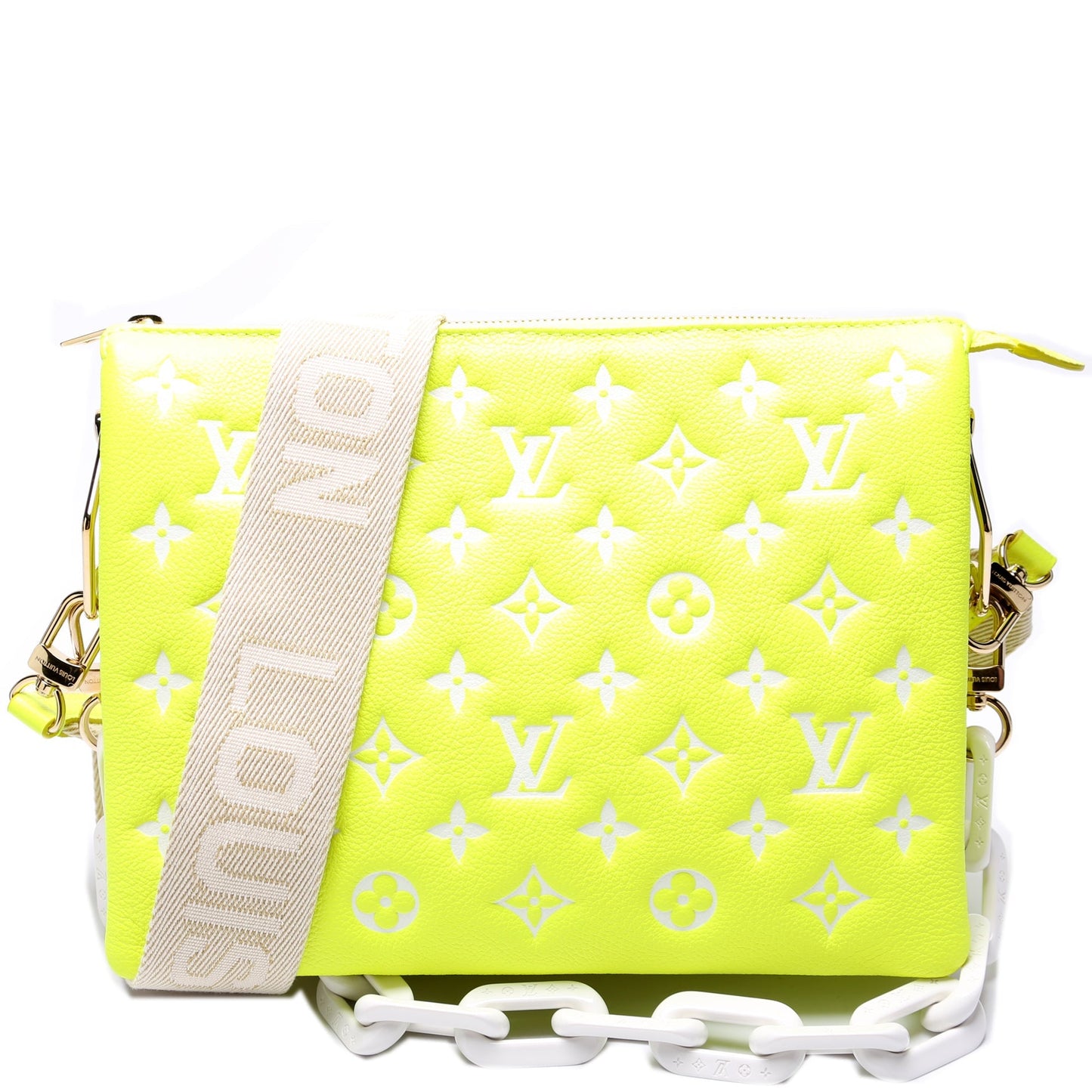 Louis Vuitton Coussin PM Match Monogram Calfskin Handbag