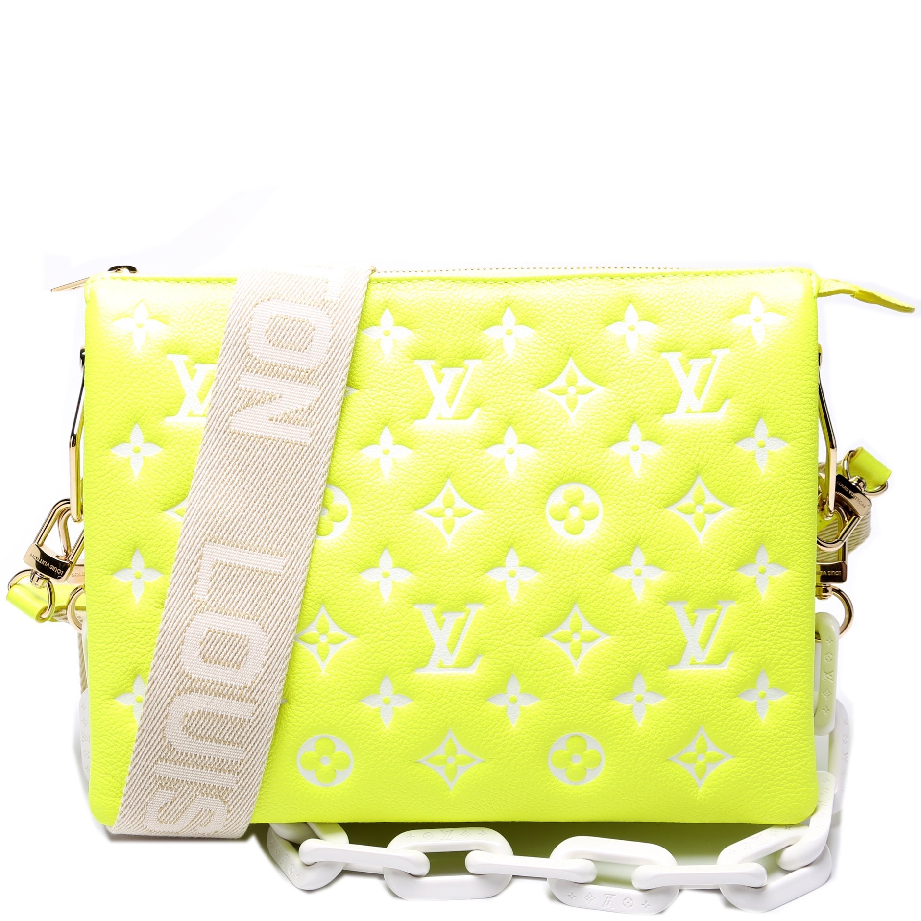 Louis Vuitton Coussin PM Match Monogram Calfskin Handbag