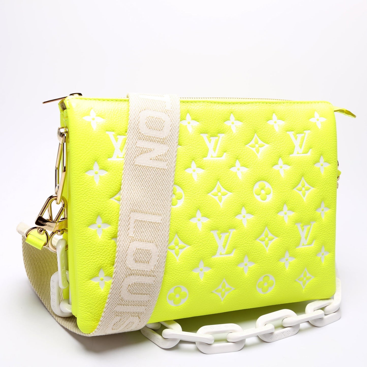 Louis Vuitton Coussin PM Match Monogram Calfskin Handbag