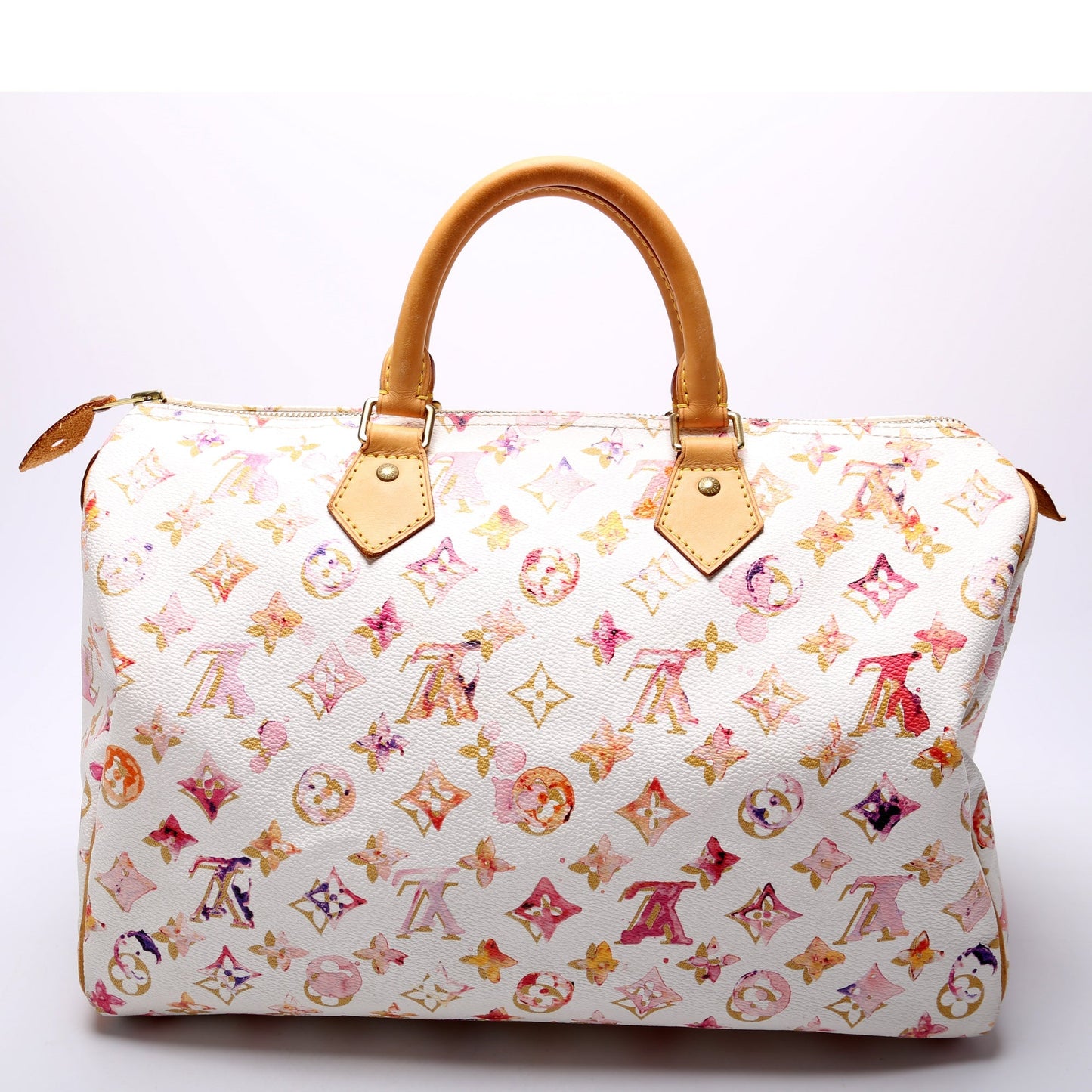 Louis Vuitton Speedy 35 Watercolor Monogram Handbag