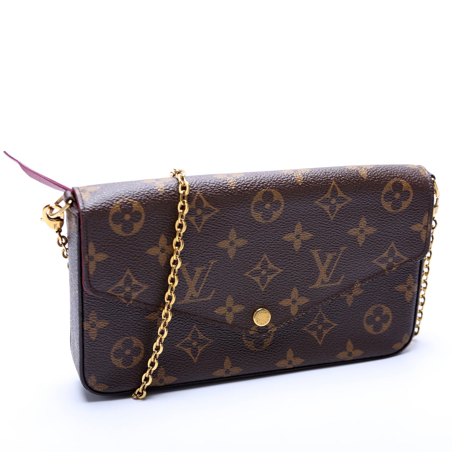 Louis Vuitton Pochette Felicie Monogram Clutch Bag Monogram 20