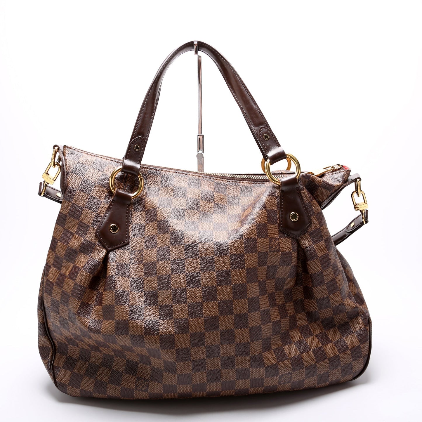 Louis Vuitton Evora MM Ebene Damier Handbag Damier Ebene