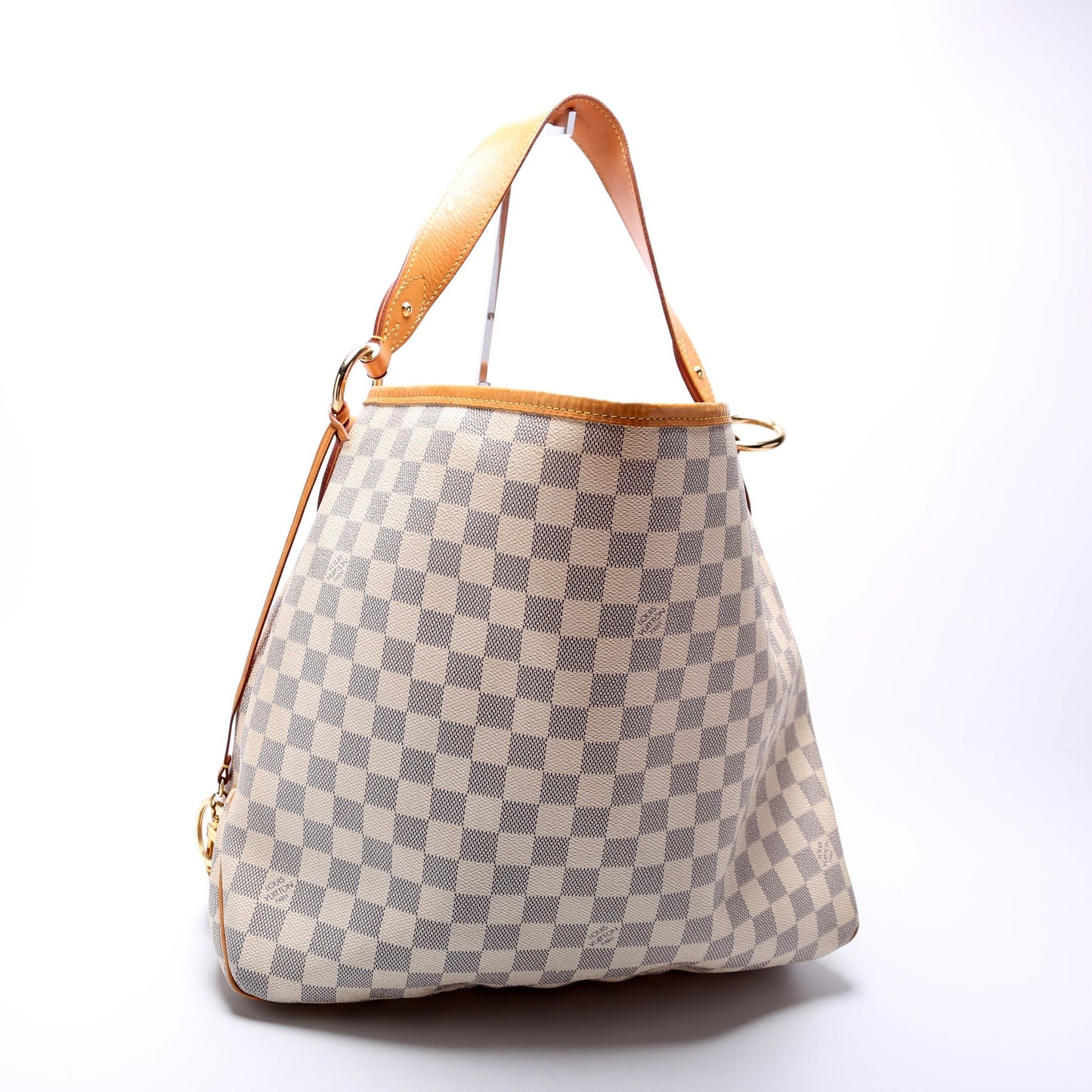 Louis Vuitton Delightful MM Azur Damier Handbag Azur 4