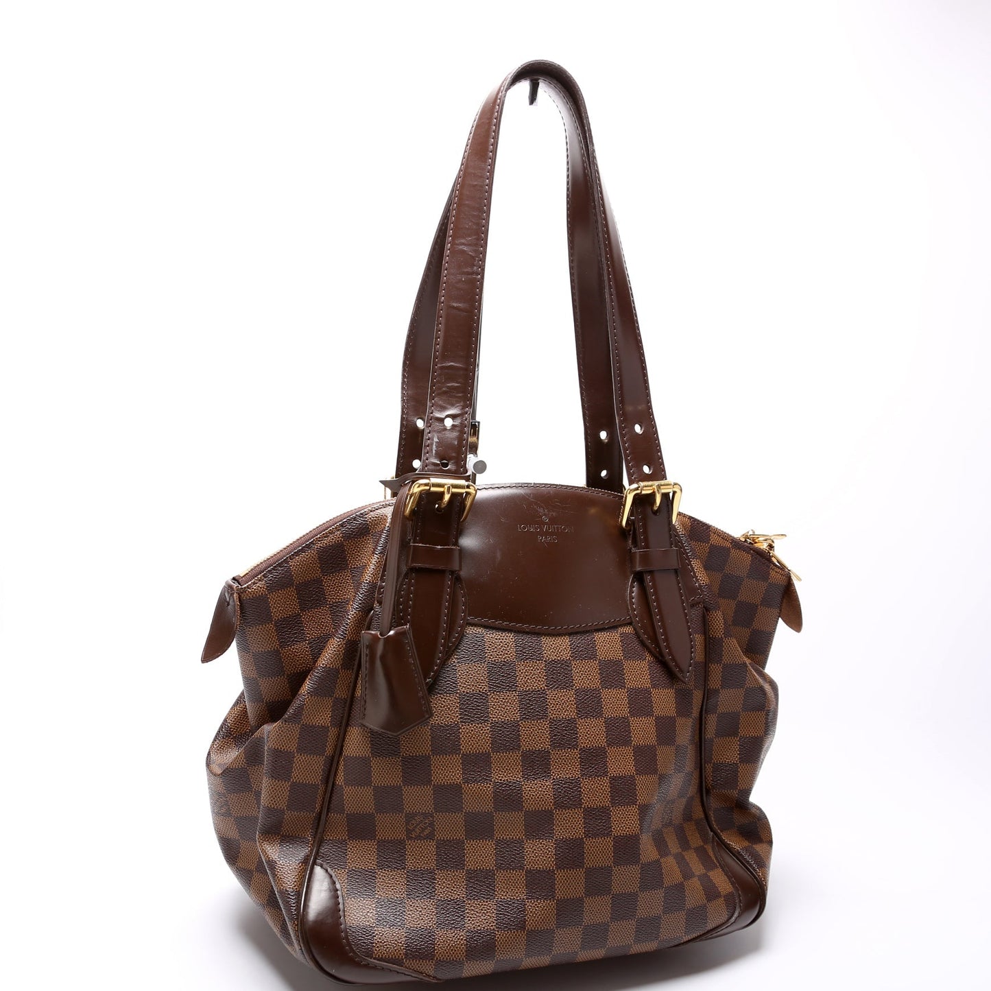 Louis Vuitton Verona Ebene MM Damier Handbag Ebene 9